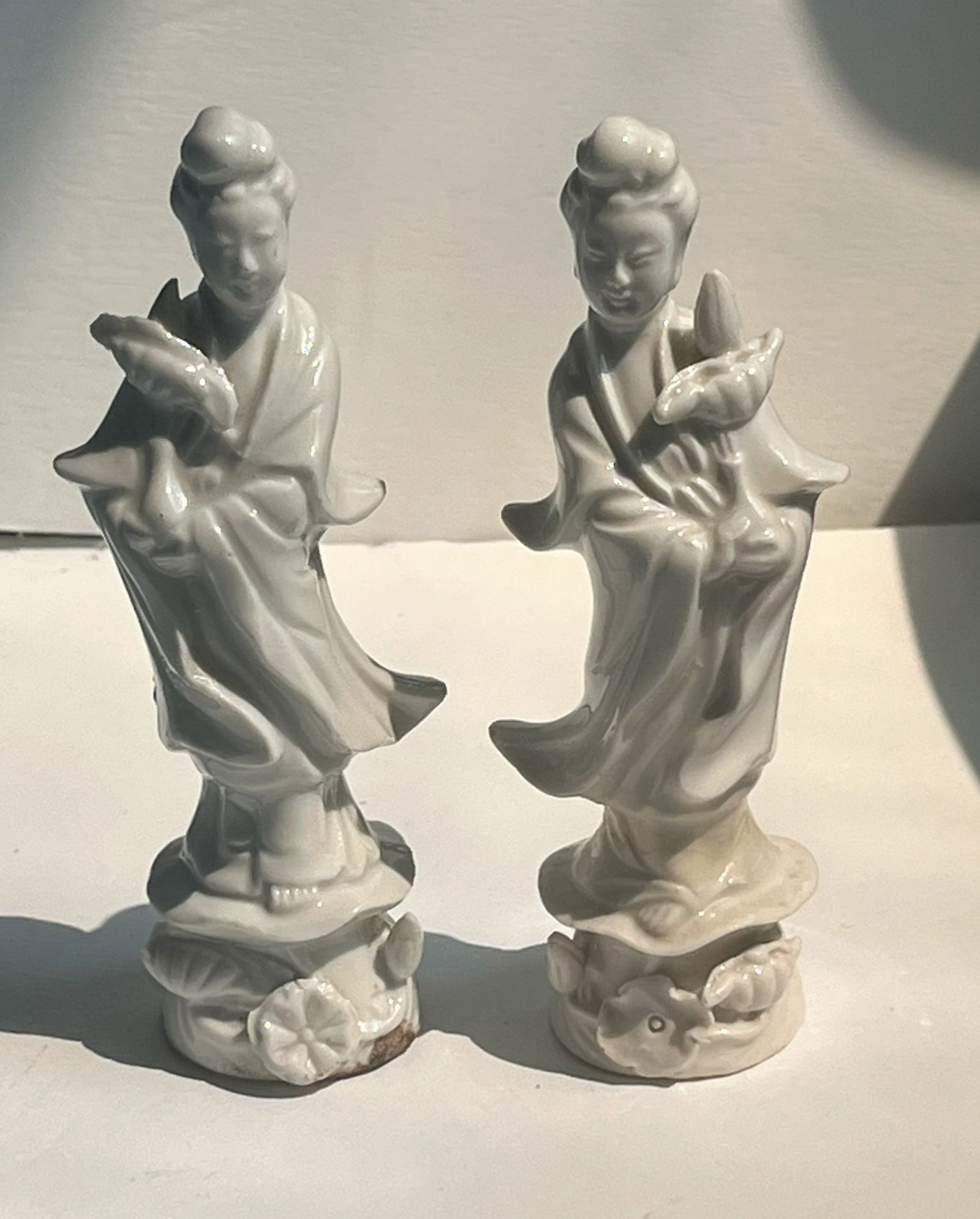 Two Porcelain Statues: Two Porcelain Statues