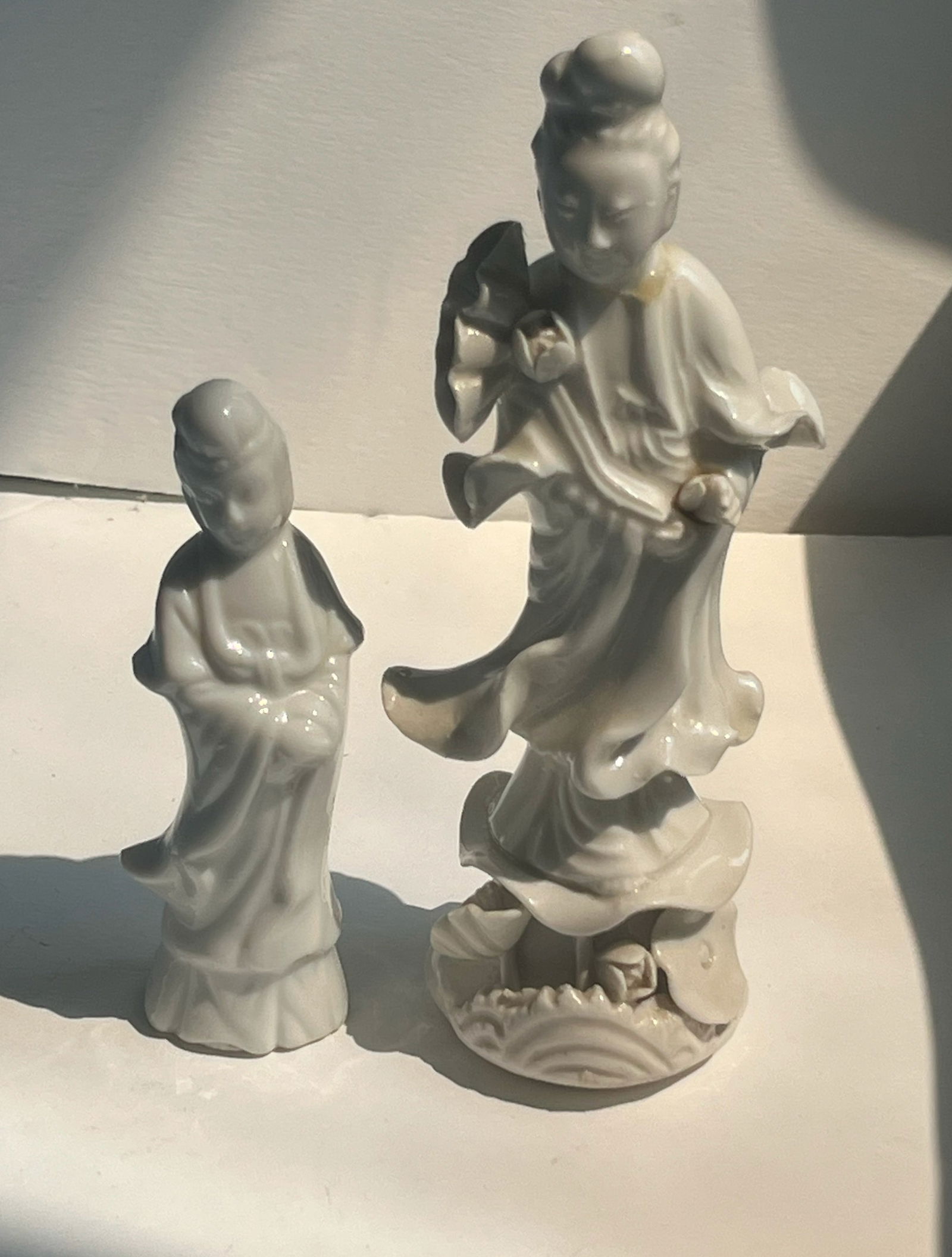 Two Porcelain Statues: Two Porcelain Statues