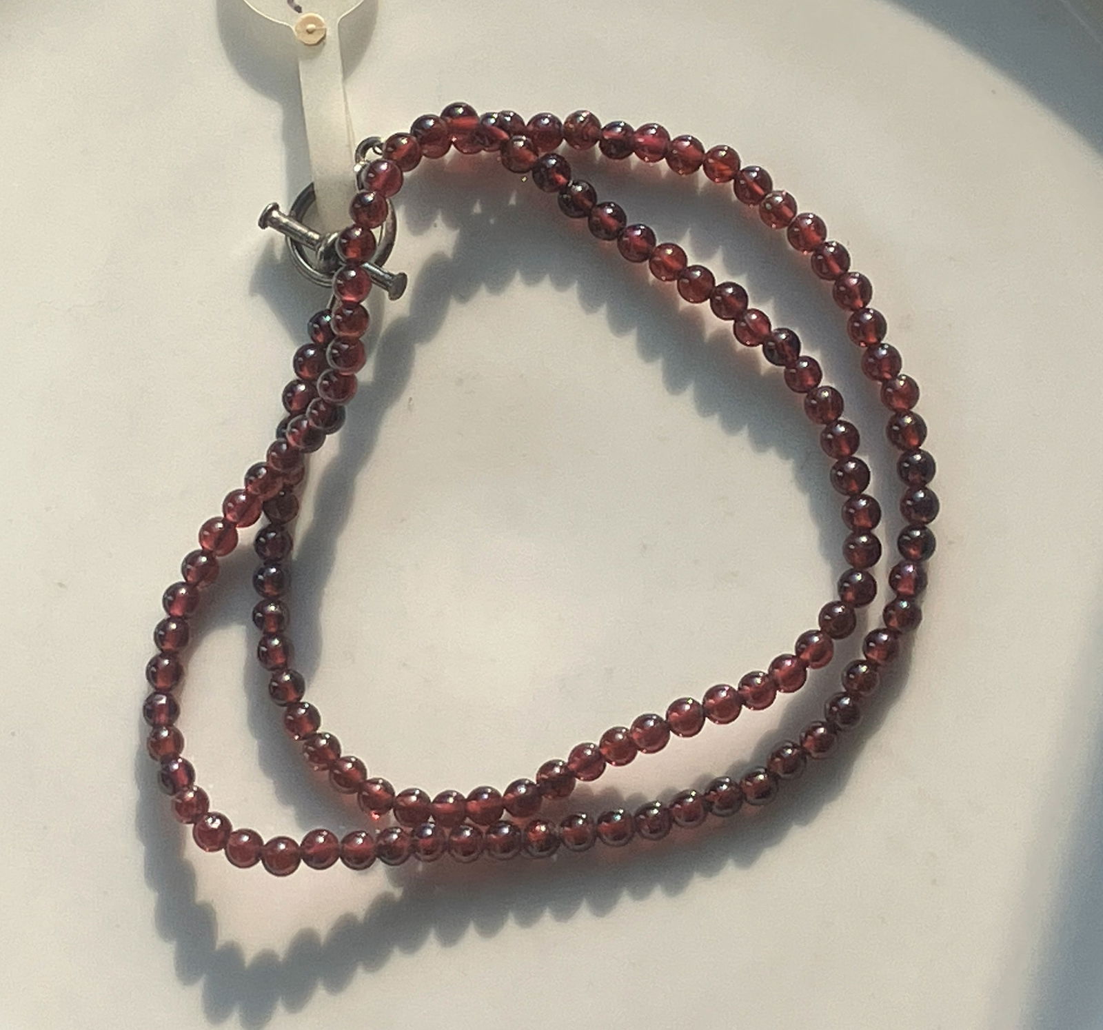 Vintage Garnet Necklace: Vintage Garnet Necklace