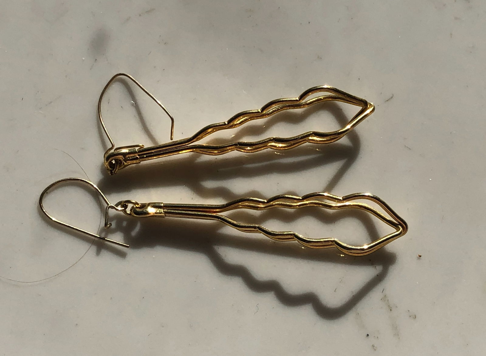 Pair of gold Filled Earrings: Pair of gold Filled Earrings