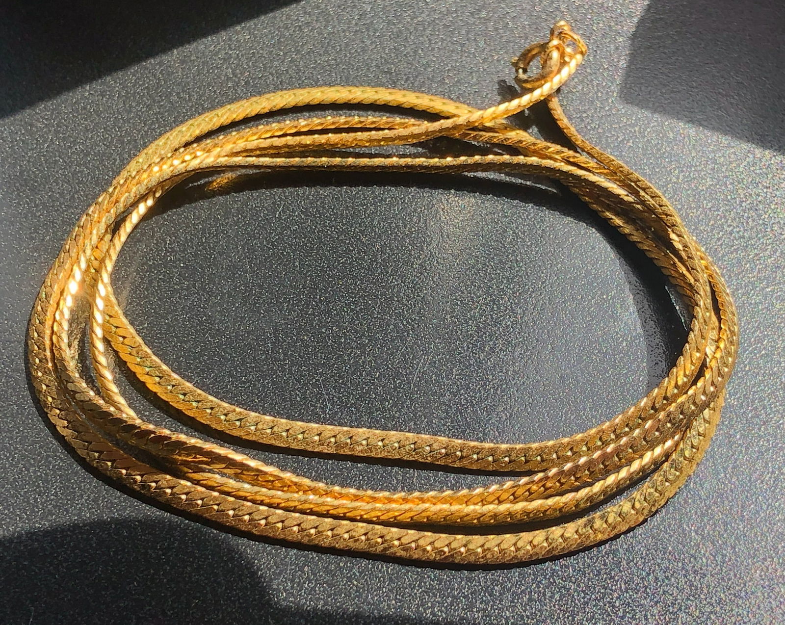 Vintage gold Filled Necklace (1 of 2)