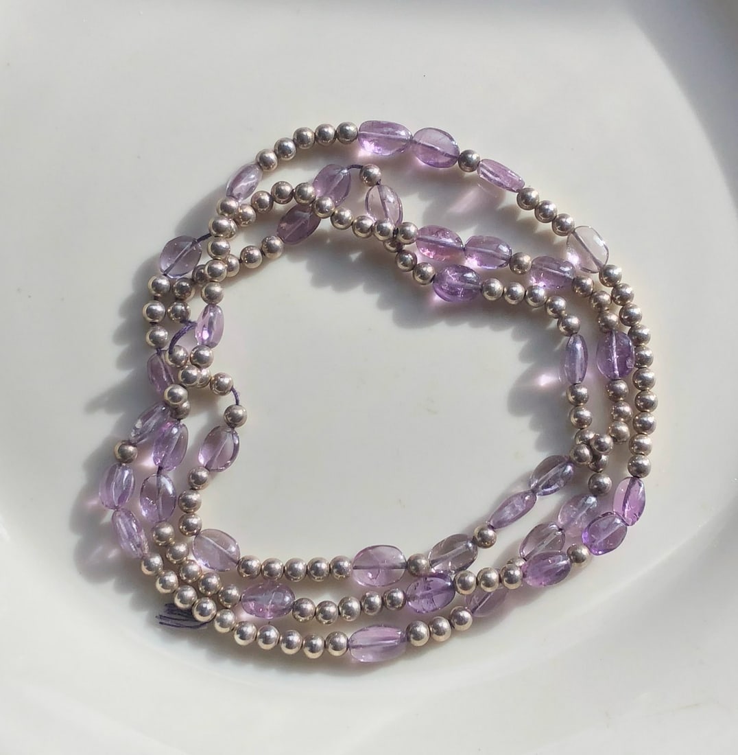 Vintage amethyst Necklace (1 of 3)