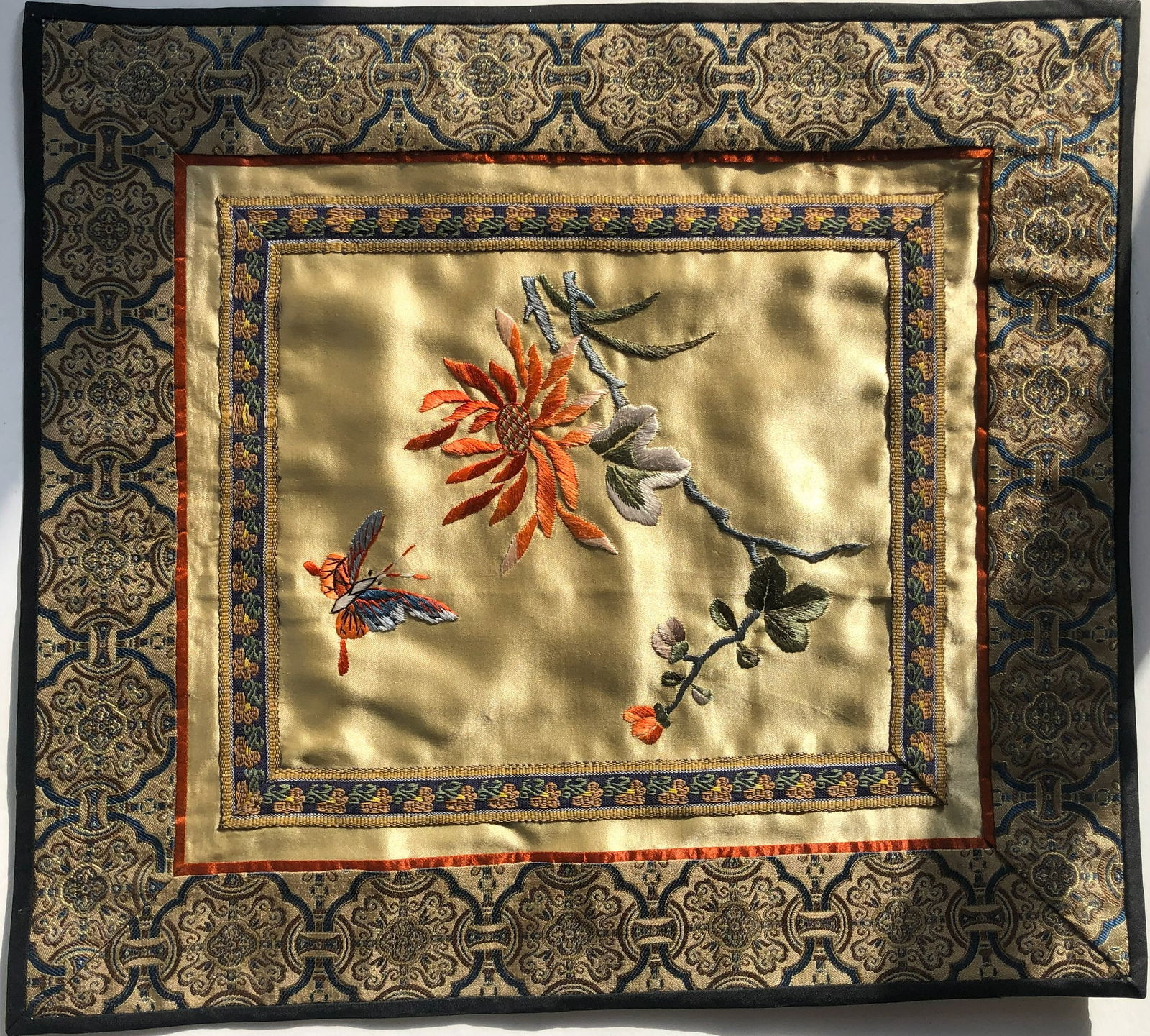 Vintage Embroidery Panel: Vintage Embroidery Panel