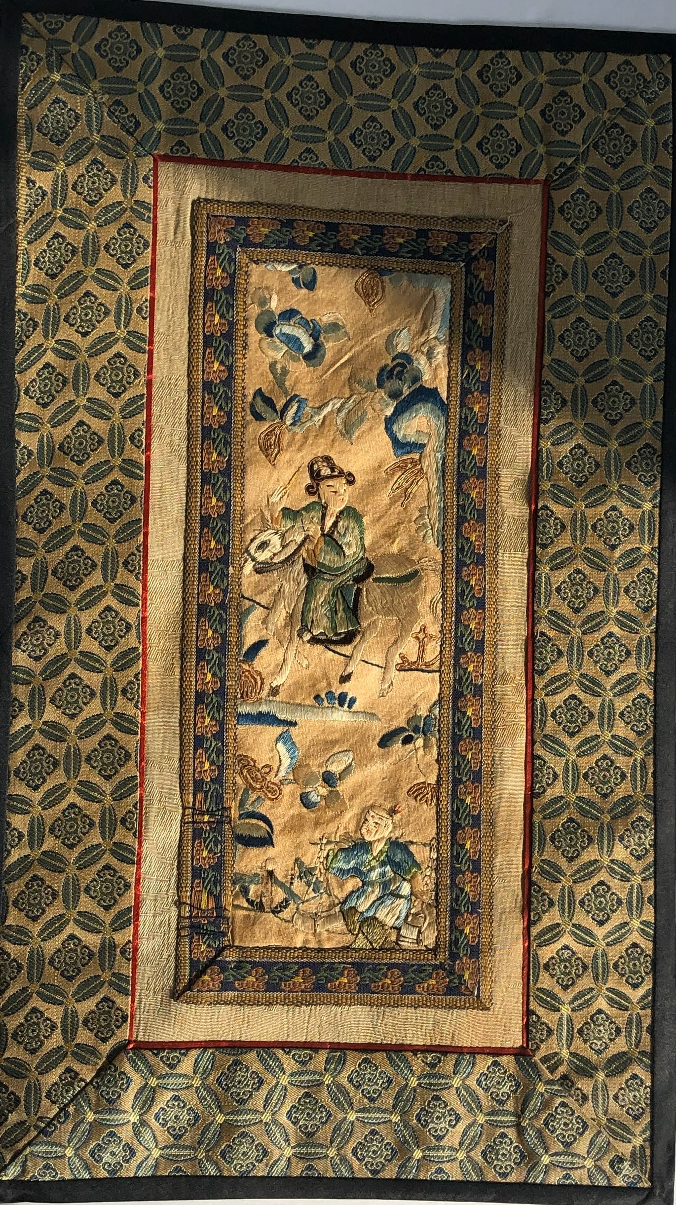 Vintage Embroidery Panel: Vintage Embroidery Panel