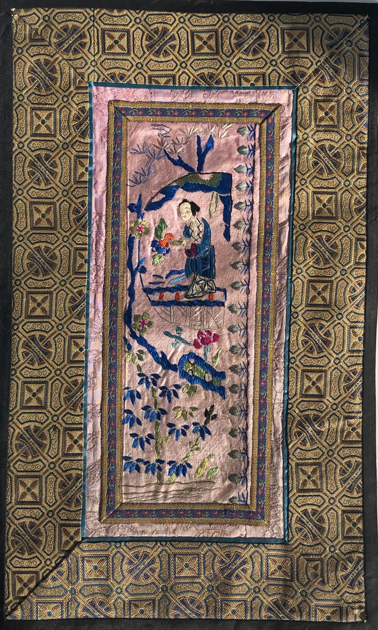 Vintage Embroidery Panel: Vintage Embroidery Panel