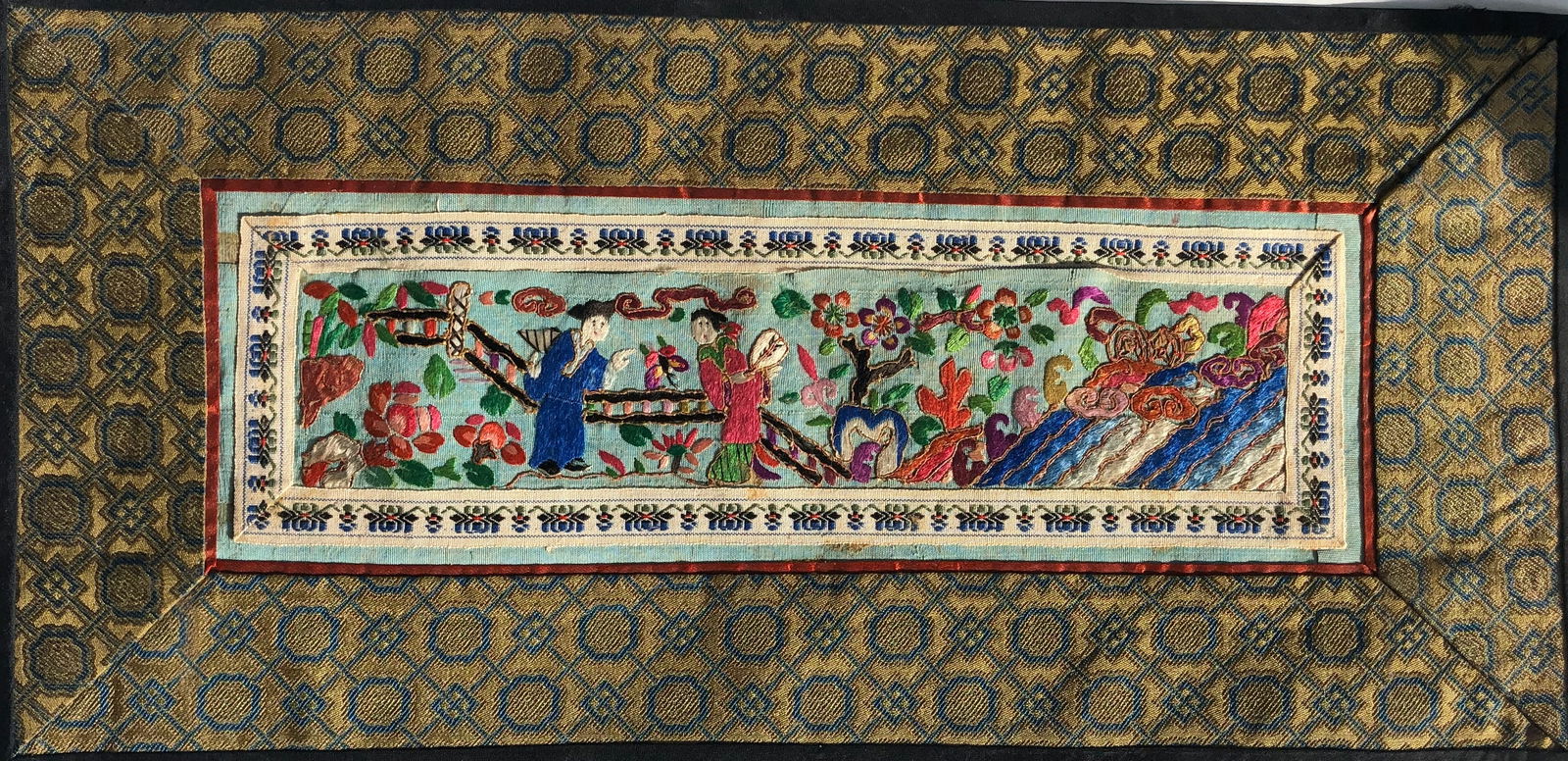 Vintage Embroidery Panel: Vintage Embroidery Panel