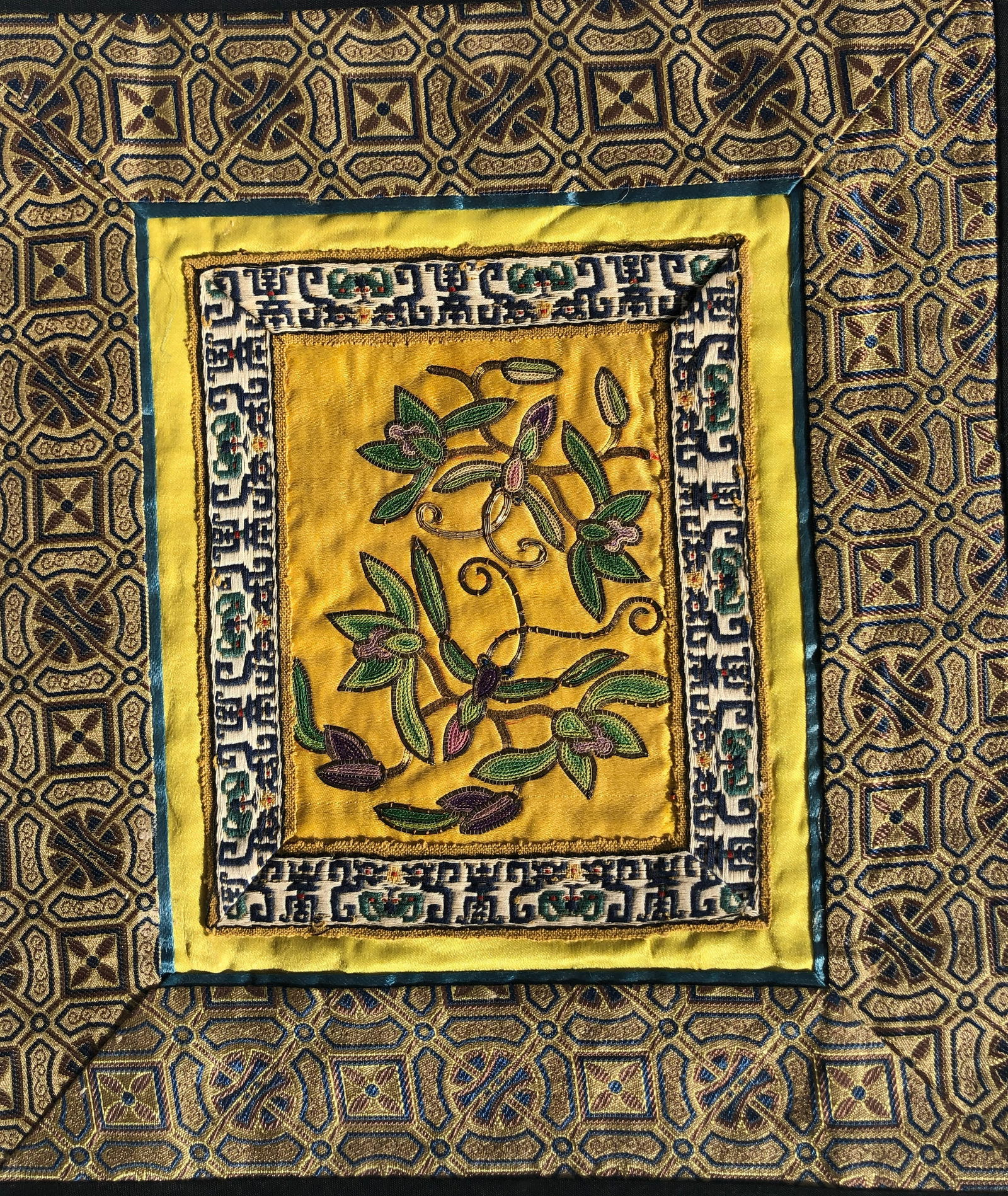 Vintage Embroidery Panel: Vintage Embroidery Panel