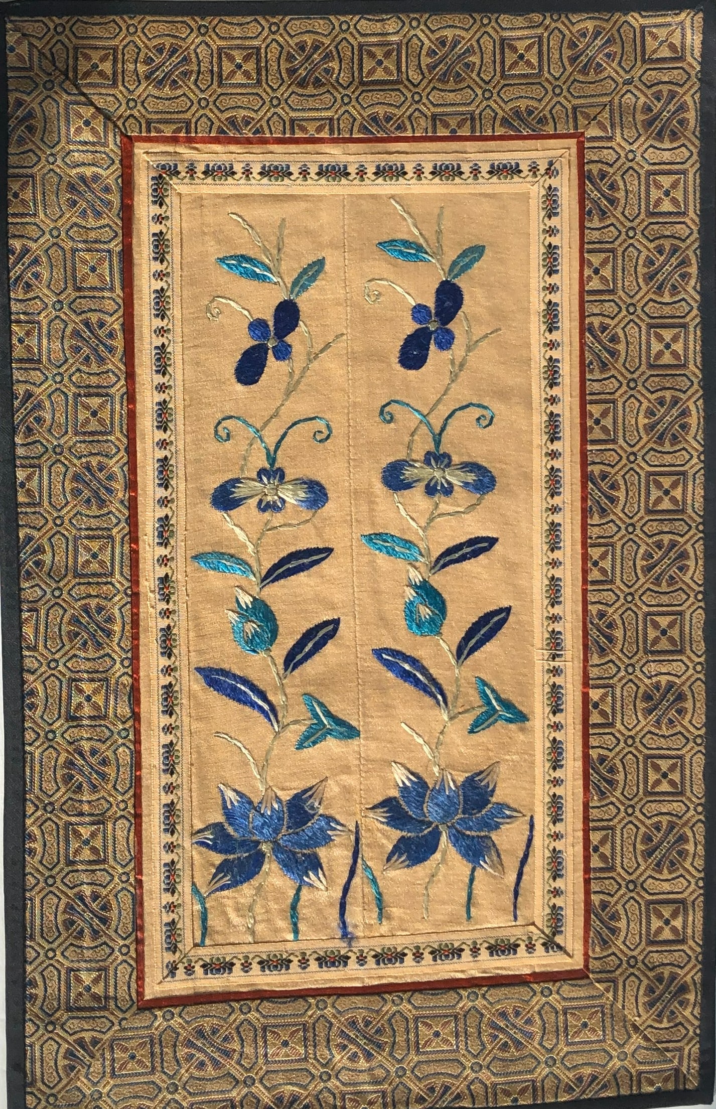 Vintage Embroidery Panel: Vintage Embroidery Panel