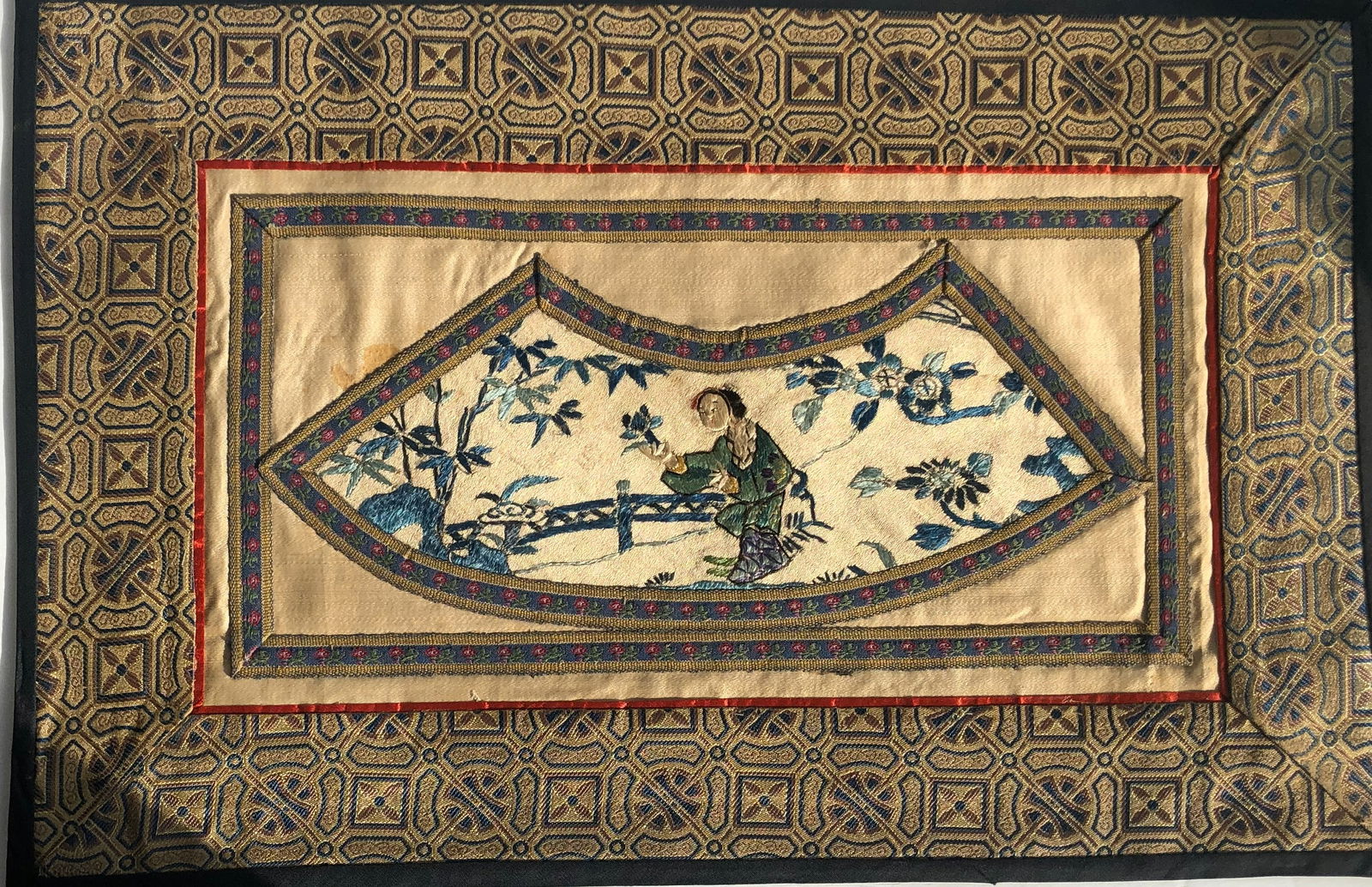 Vintage Embroidery Panel: Vintage Embroidery Panel