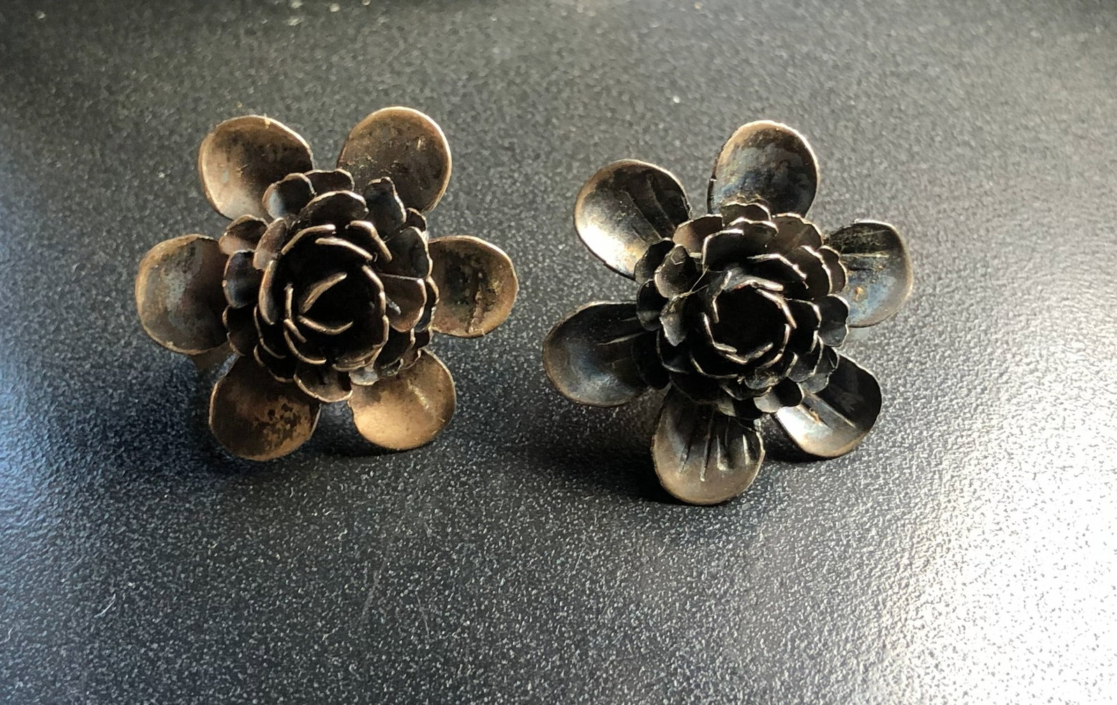 Pair of Silver Earrings: Pair of Silver Earrings