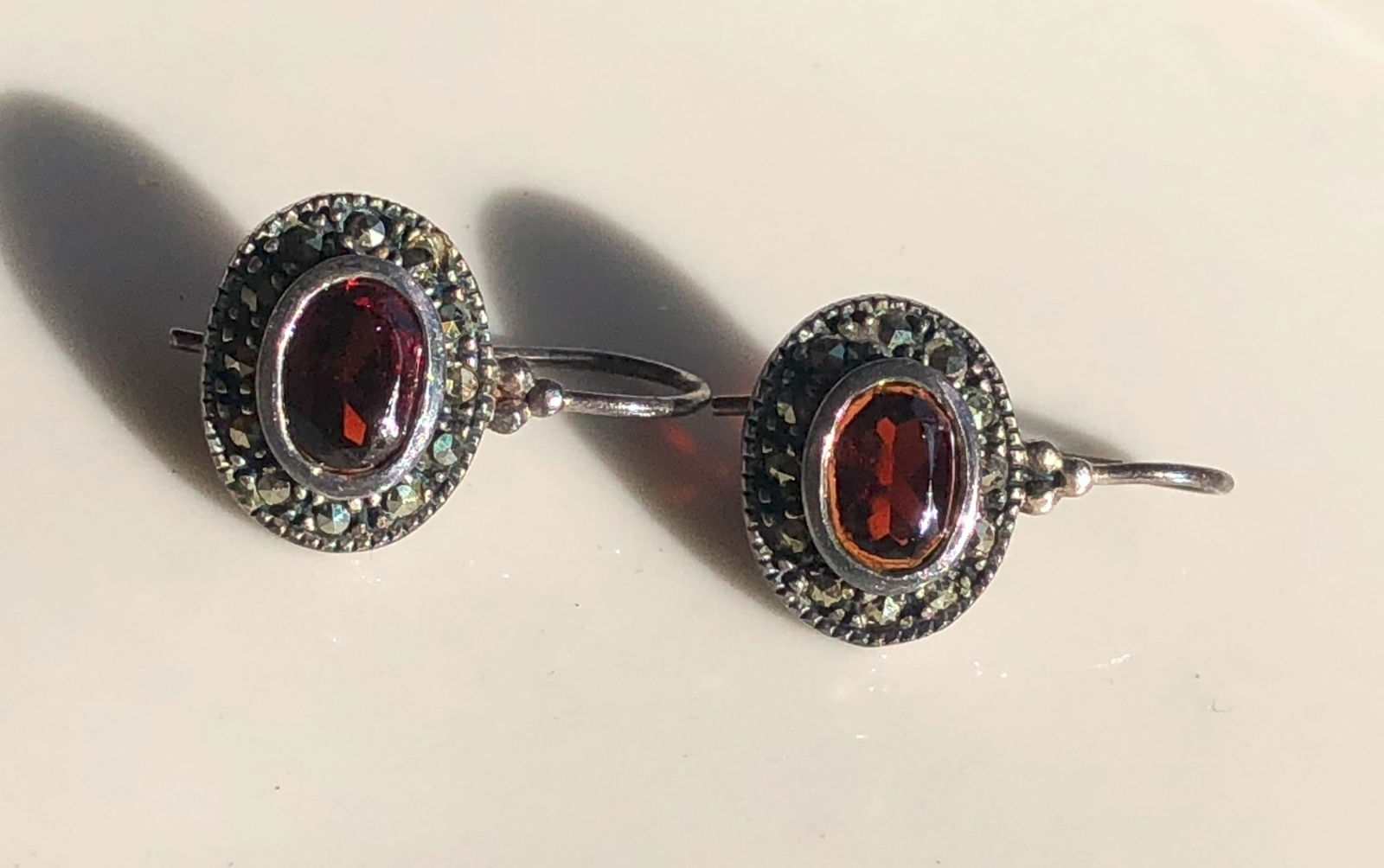 Pair of Silver Earrings: Pair of Silver Earrings