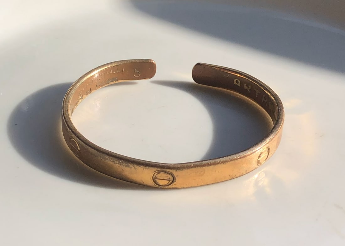 Gold Color Bracelet (1 of 2)