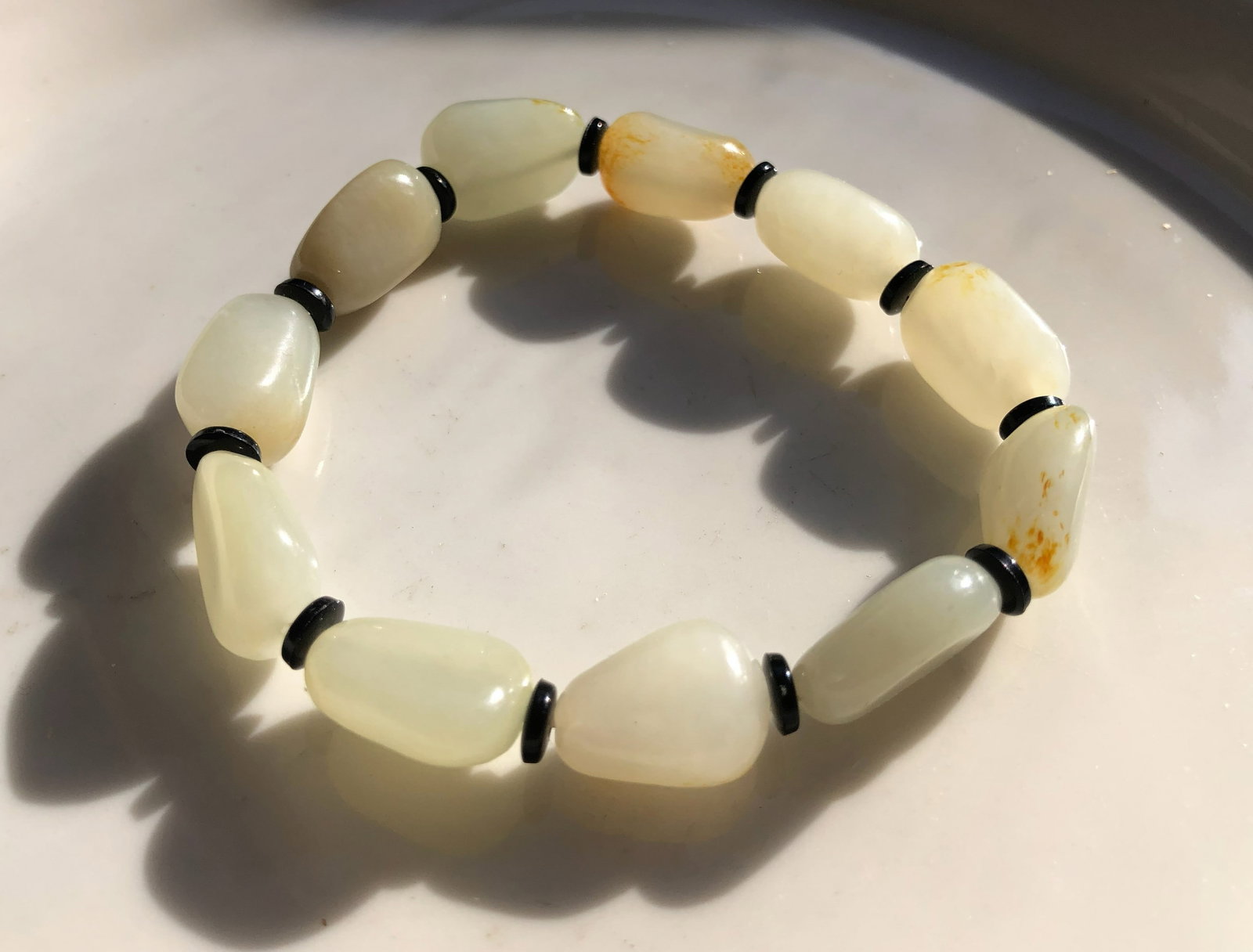Natural Jade Bracelet (1 of 2)