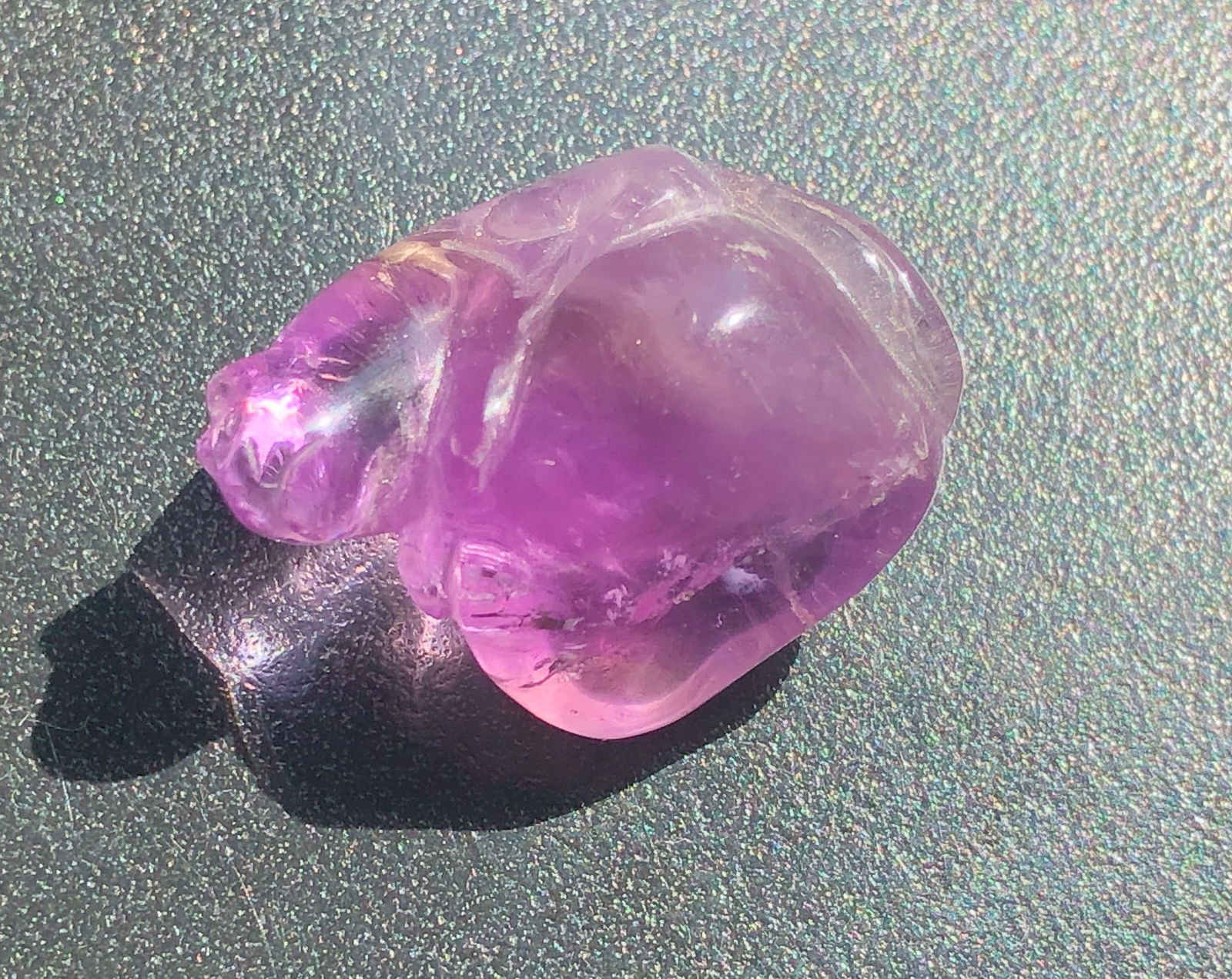 Vintage Ametrine Carving: Vintage Ametrine Carving