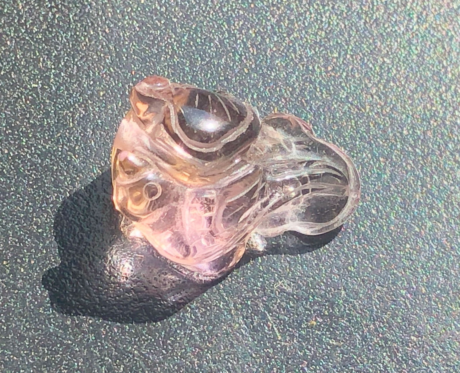 Vintage Ametrine Carving: Vintage Ametrine Carving