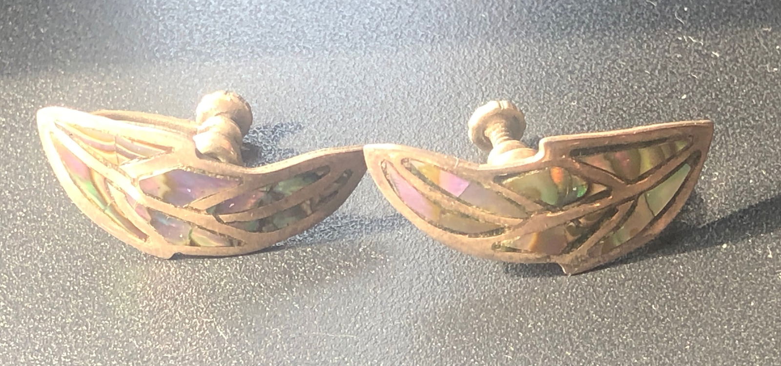 Pair of Silver Earrings: Pair of Silver Earrings