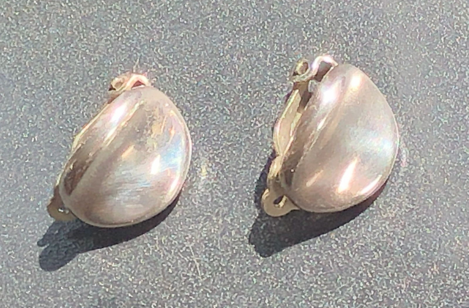 Pair of Silver Earrings: Pair of Silver Earrings