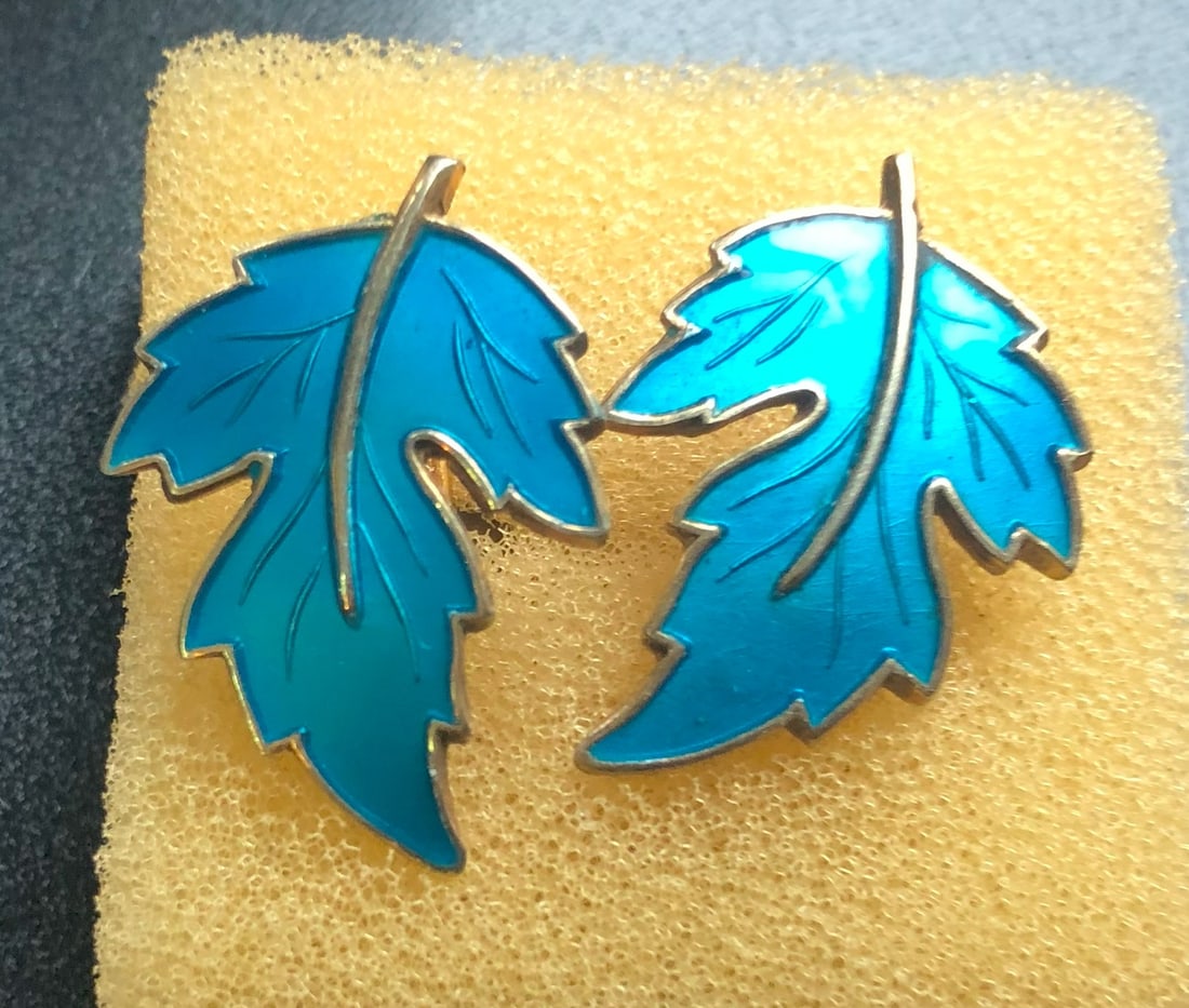 Pair of Silver Earrings: Pair of Silver Earrings
