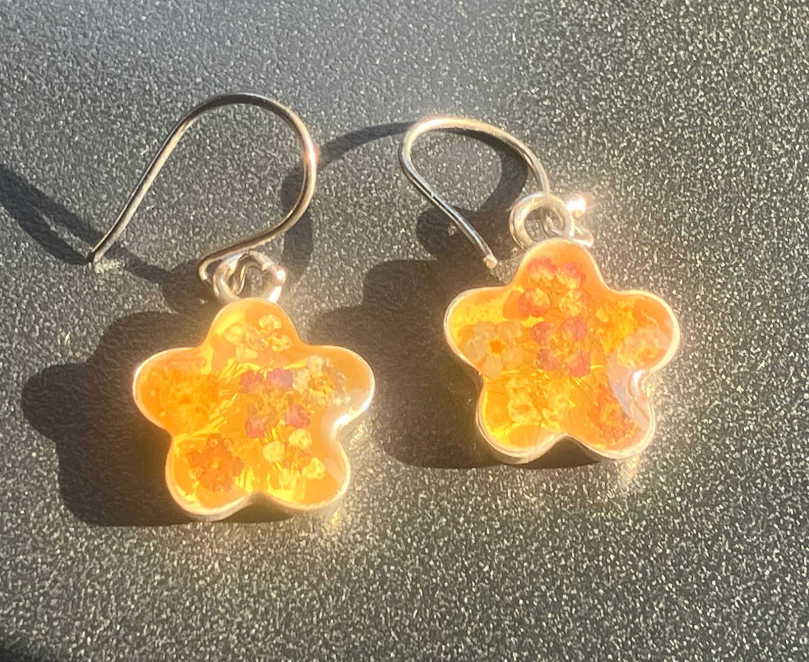 Pair of Silver Earrings: Pair of Silver Earrings