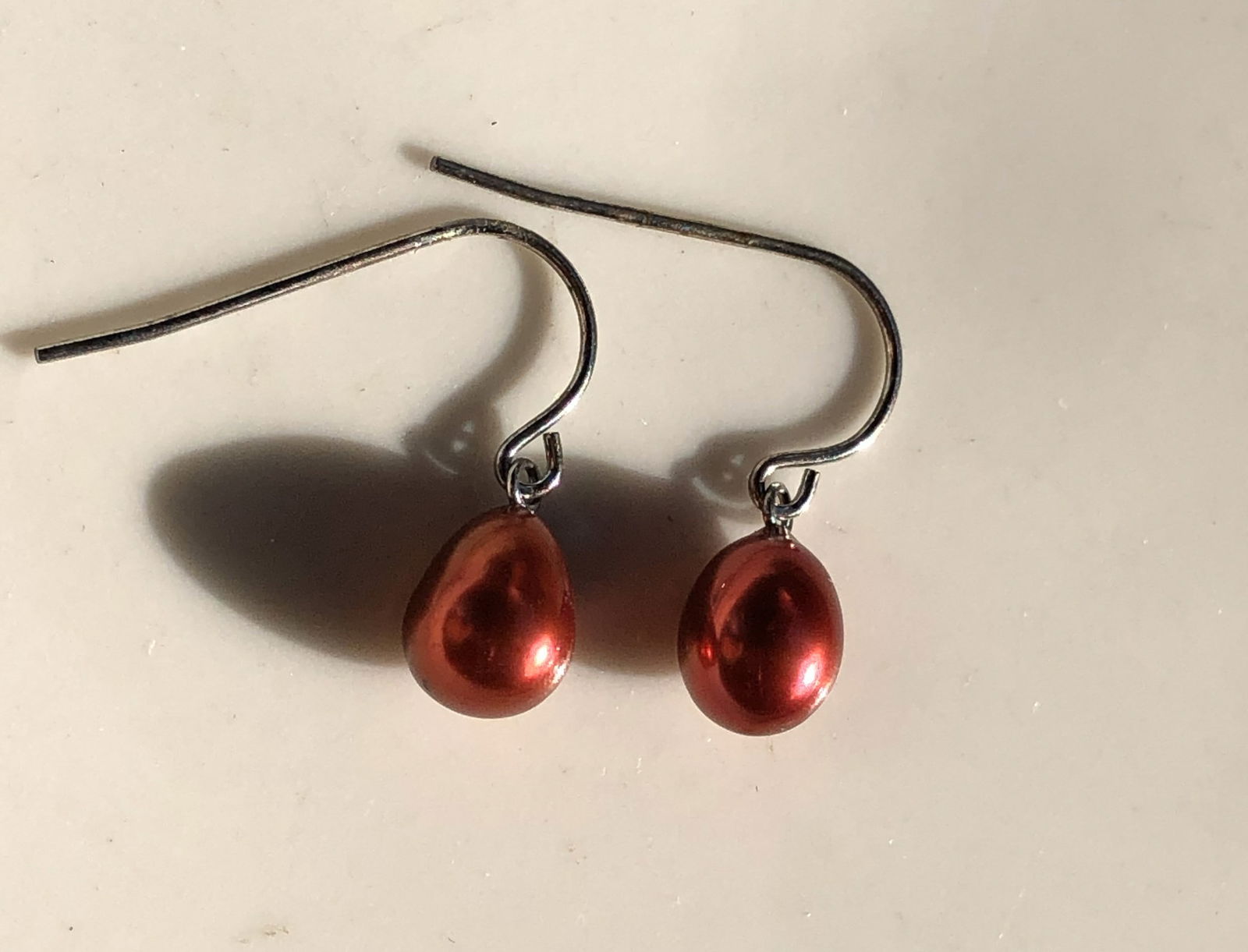 Pair of Pearl Earrings: Pair of Pearl Earrings
