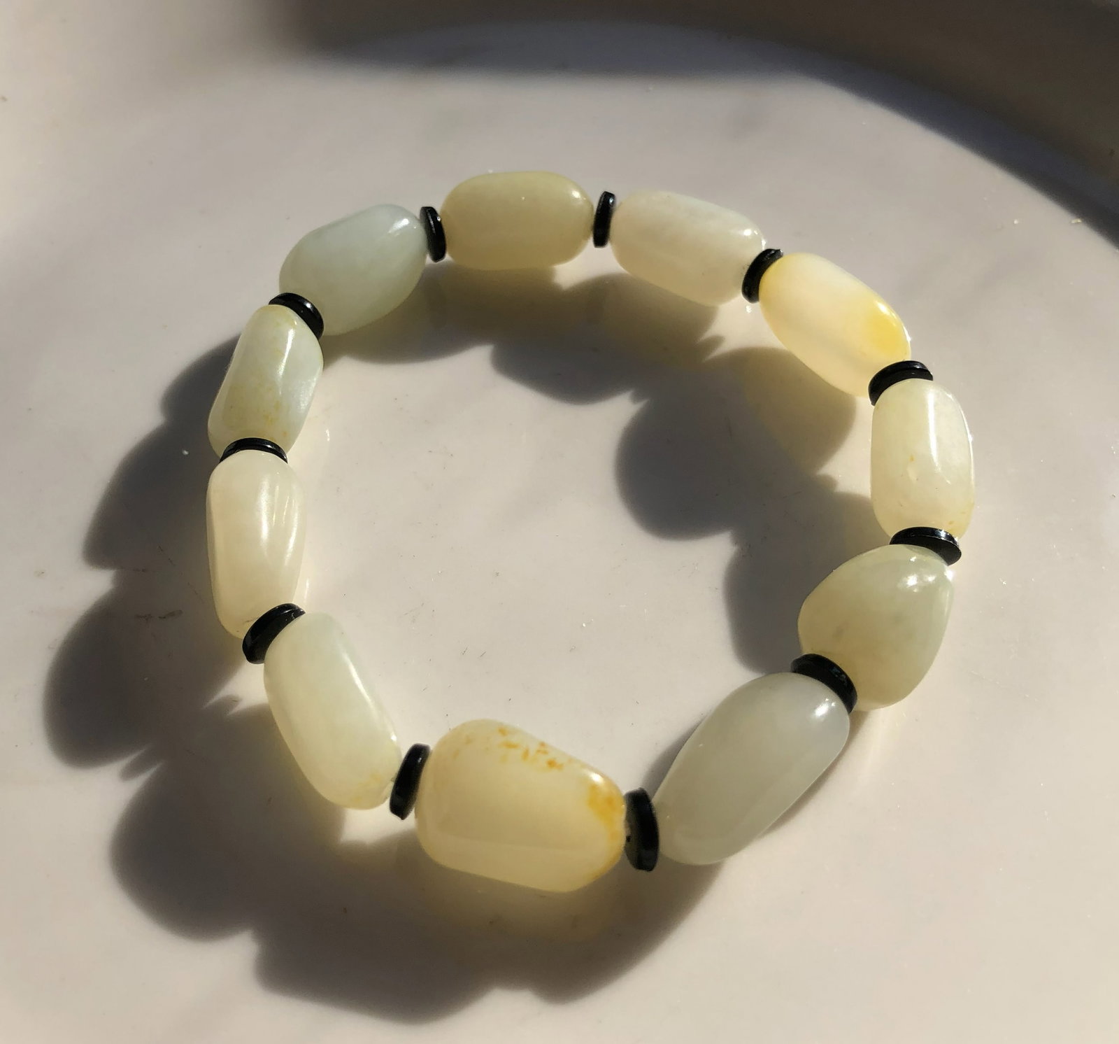 Natural Jade Bracelet (1 of 1)