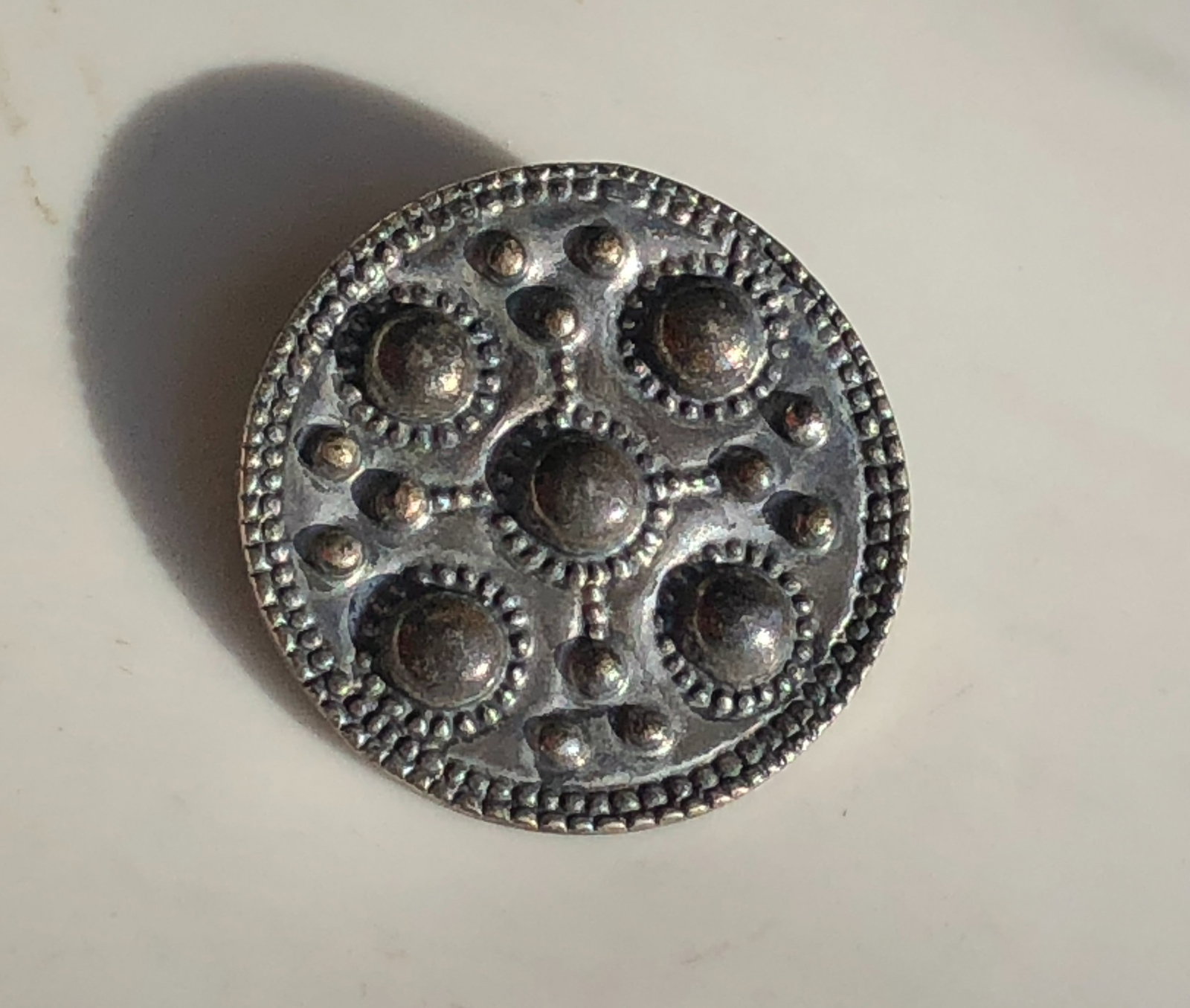 Vintage Silver Brooch Pin: Vintage Silver Brooch Pin, weight 12.7g