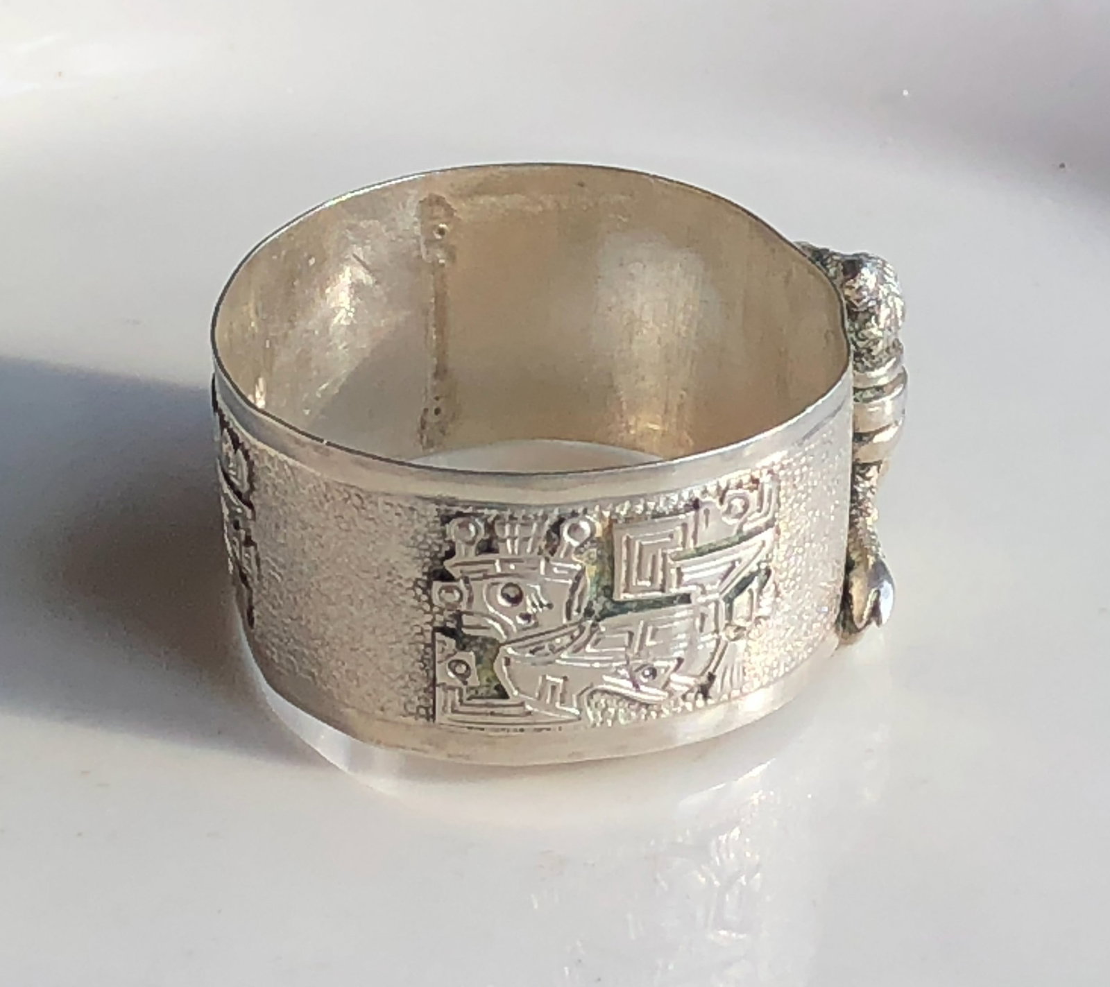 Vintage Silver Napkin Ring (1 of 3)