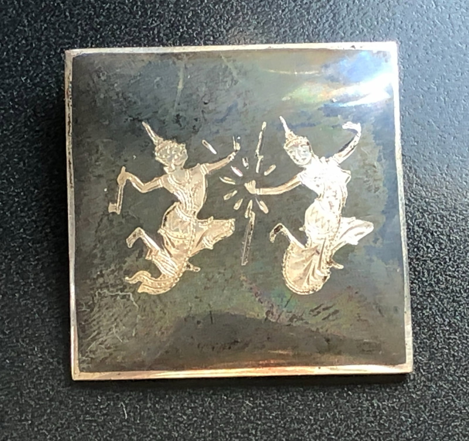 Vintage Silver Brooch Pin: Vintage Silver Brooch Pin, weight 13.8g