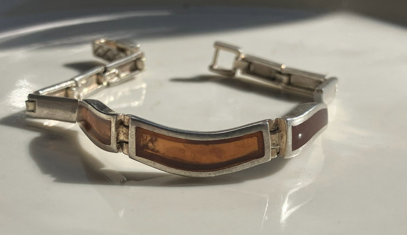 Vintage Silver Bracelet: Vintage Silver Bracelet, weight 15.4g