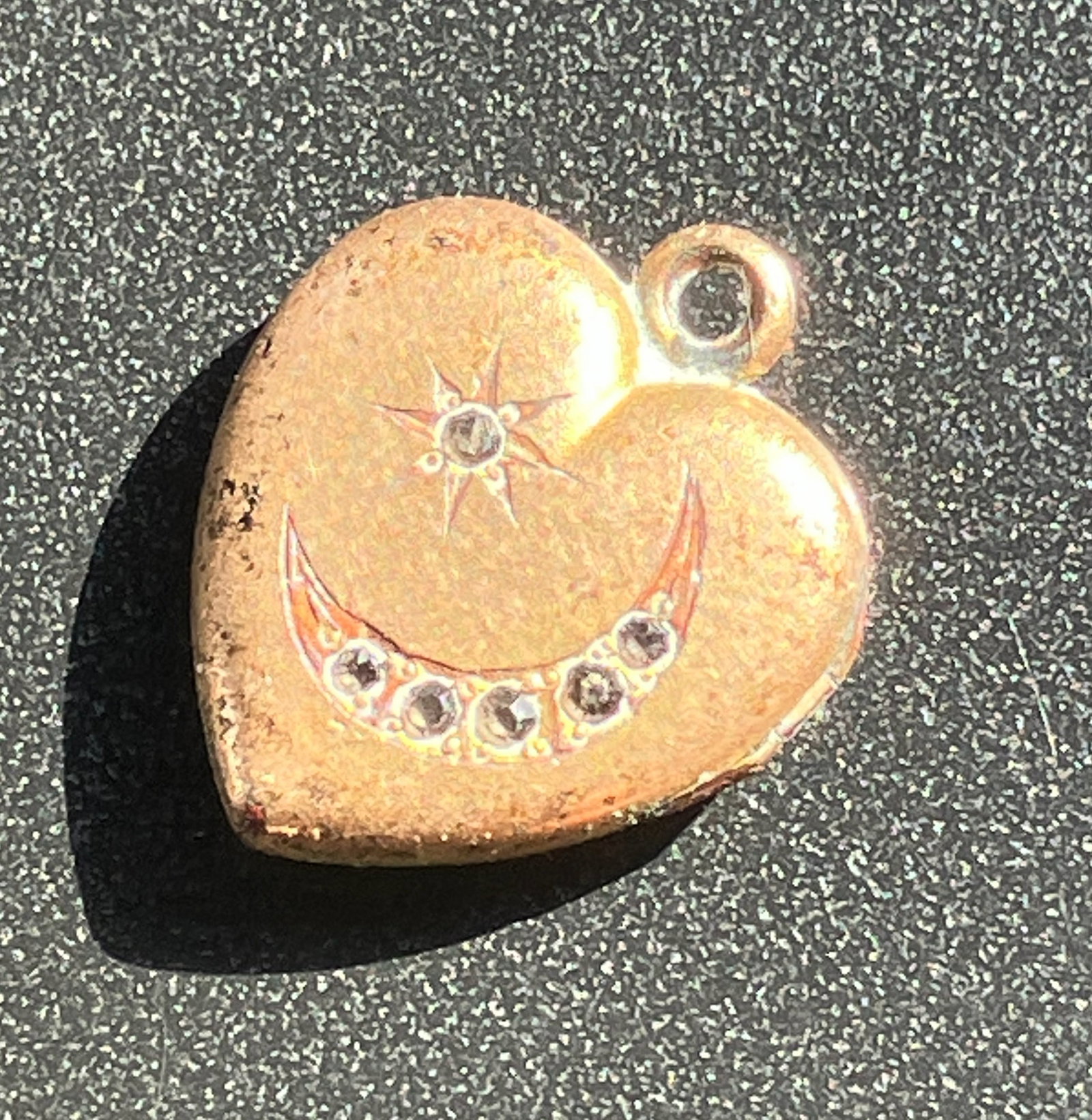 Antique Gold Filled Pendant (1 of 2)