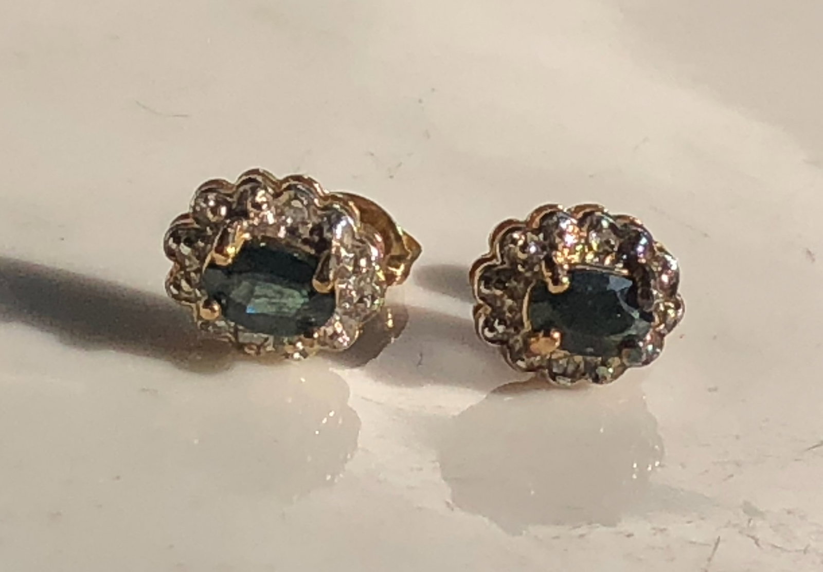 Pair of Silver Earrings: Pair of Silver Earrings