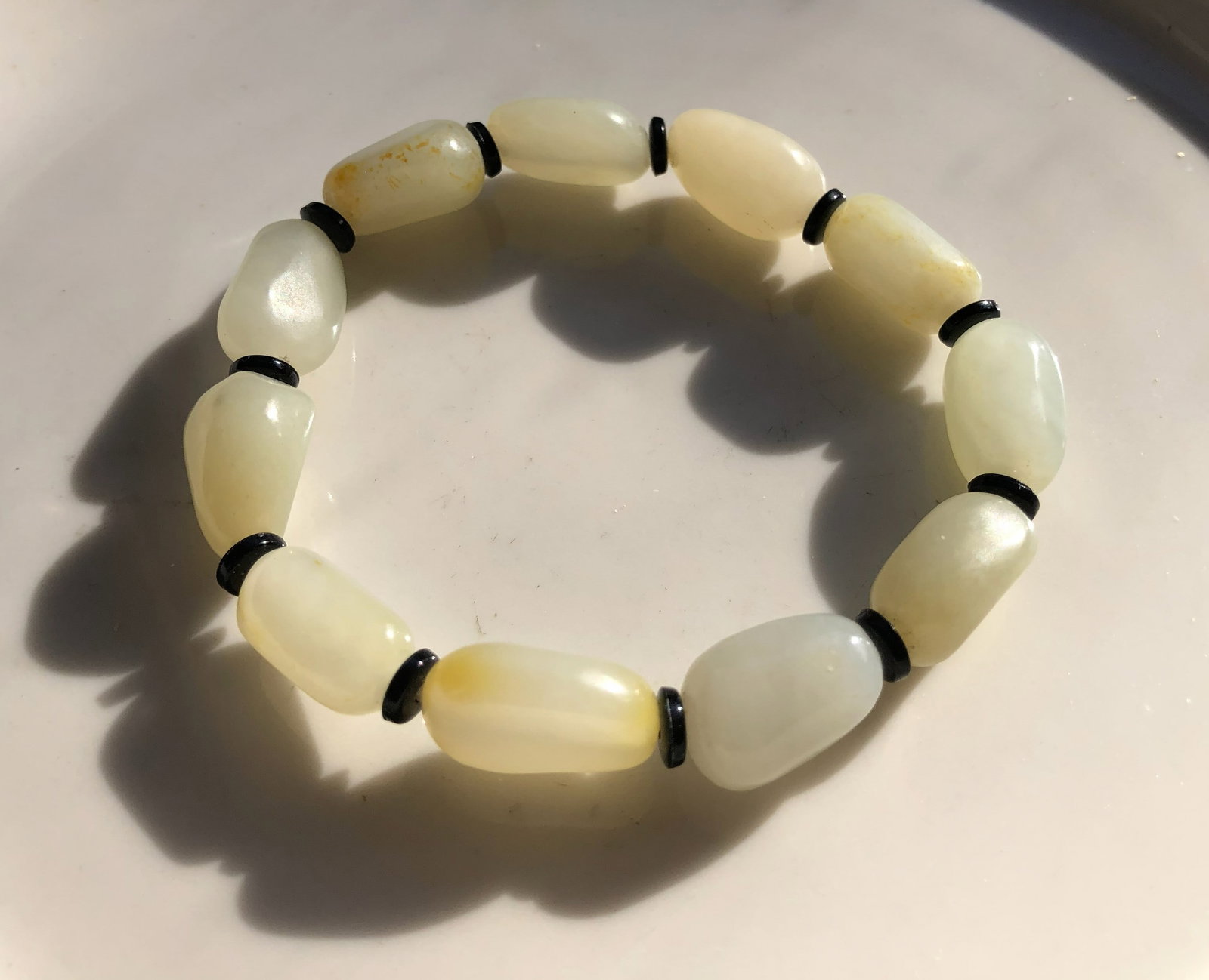 Natural Jade Bracelet (1 of 1)