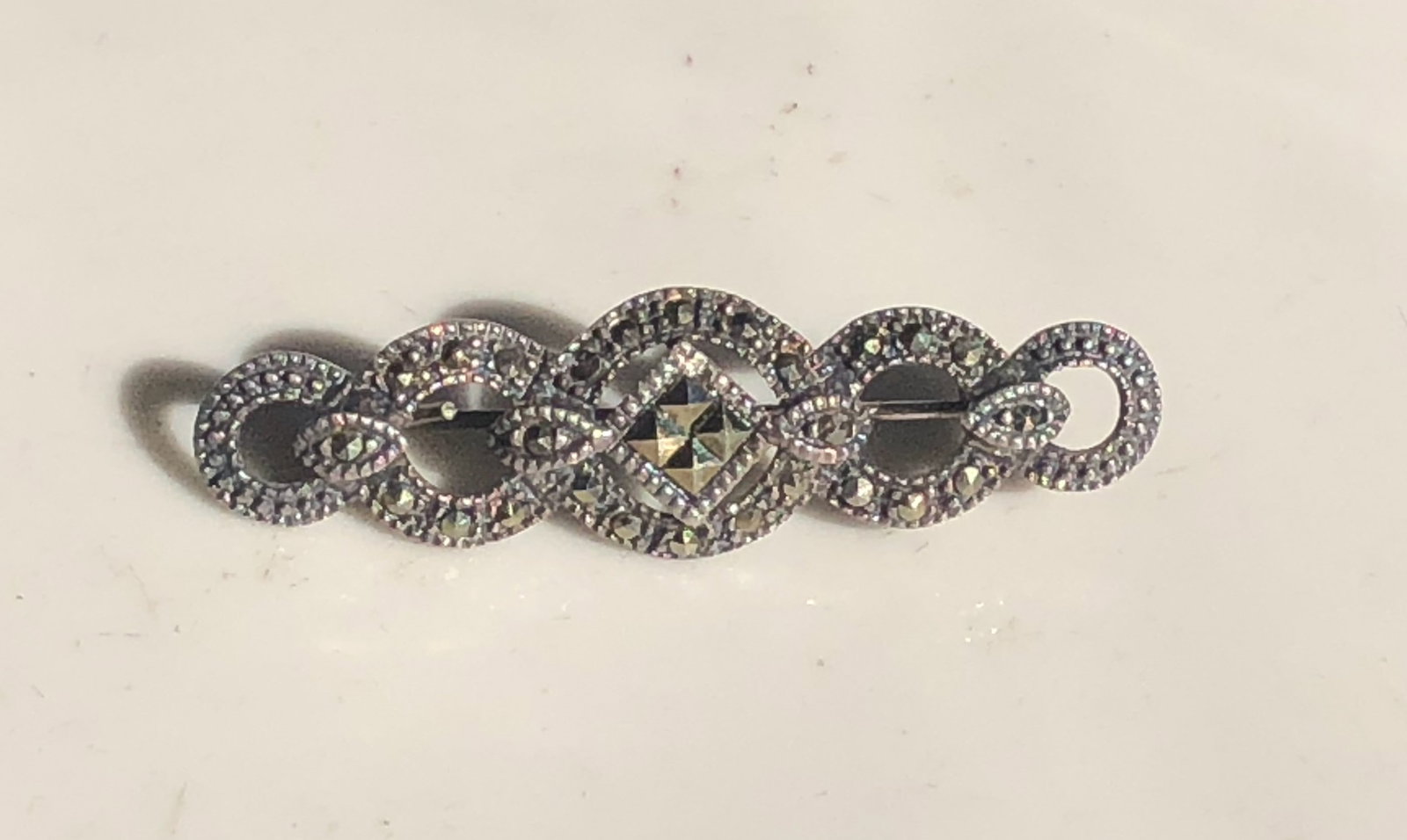 Vintage Silver Brooch Pin (1 of 2)