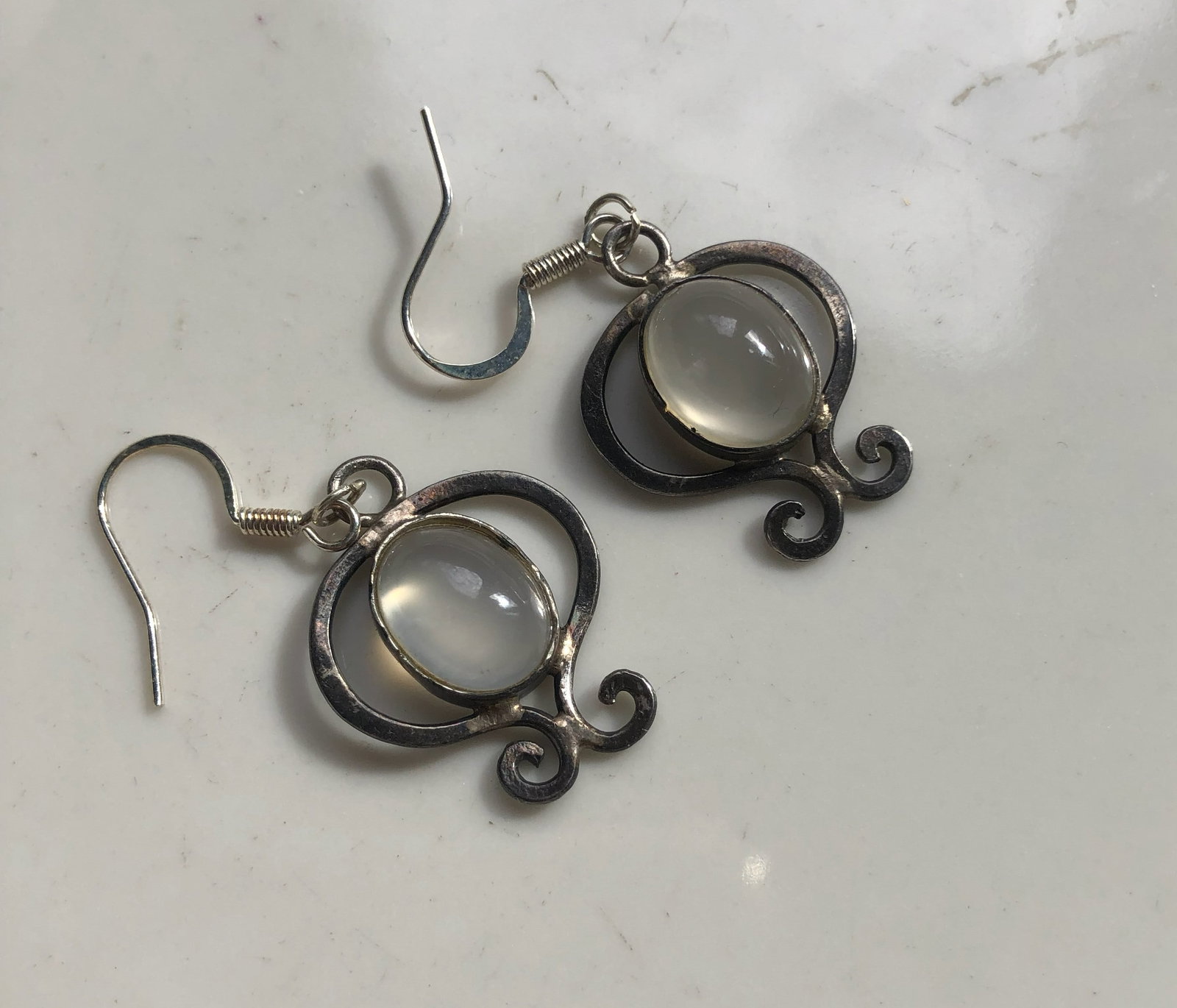 Pair of Silver Earrings (1 of 3)