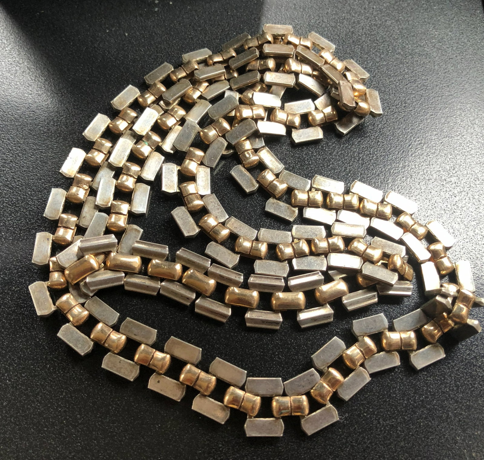 Vintage Silver Necklace: Vintage Silver Necklace, weight 54.3g