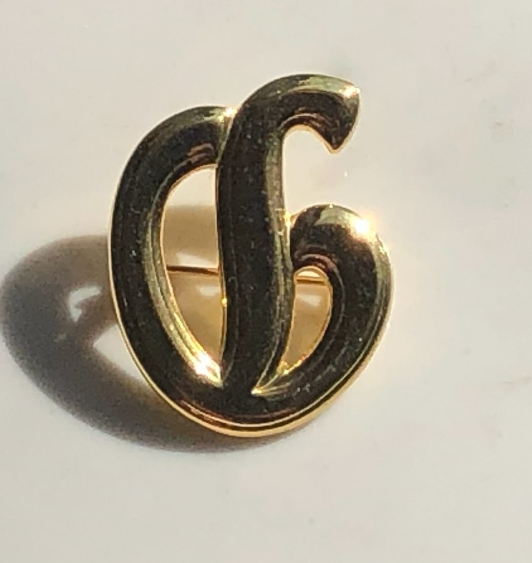 Vintage Gold Filled Brooch Pin (1 of 3)