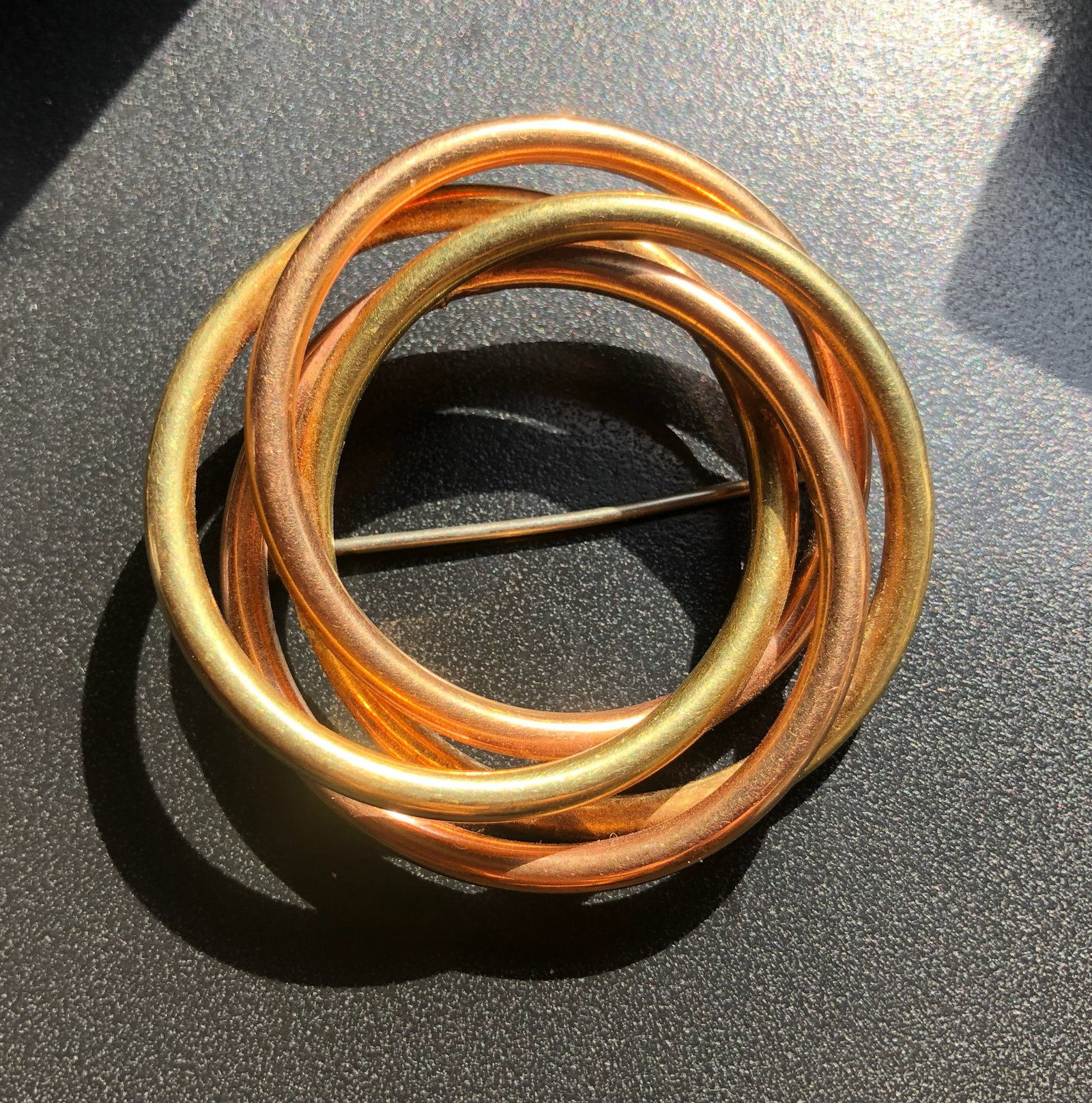 Vintage Gold Filled Brooch Pin: Vintage Gold Filled Brooch Pin, weight 14.1g