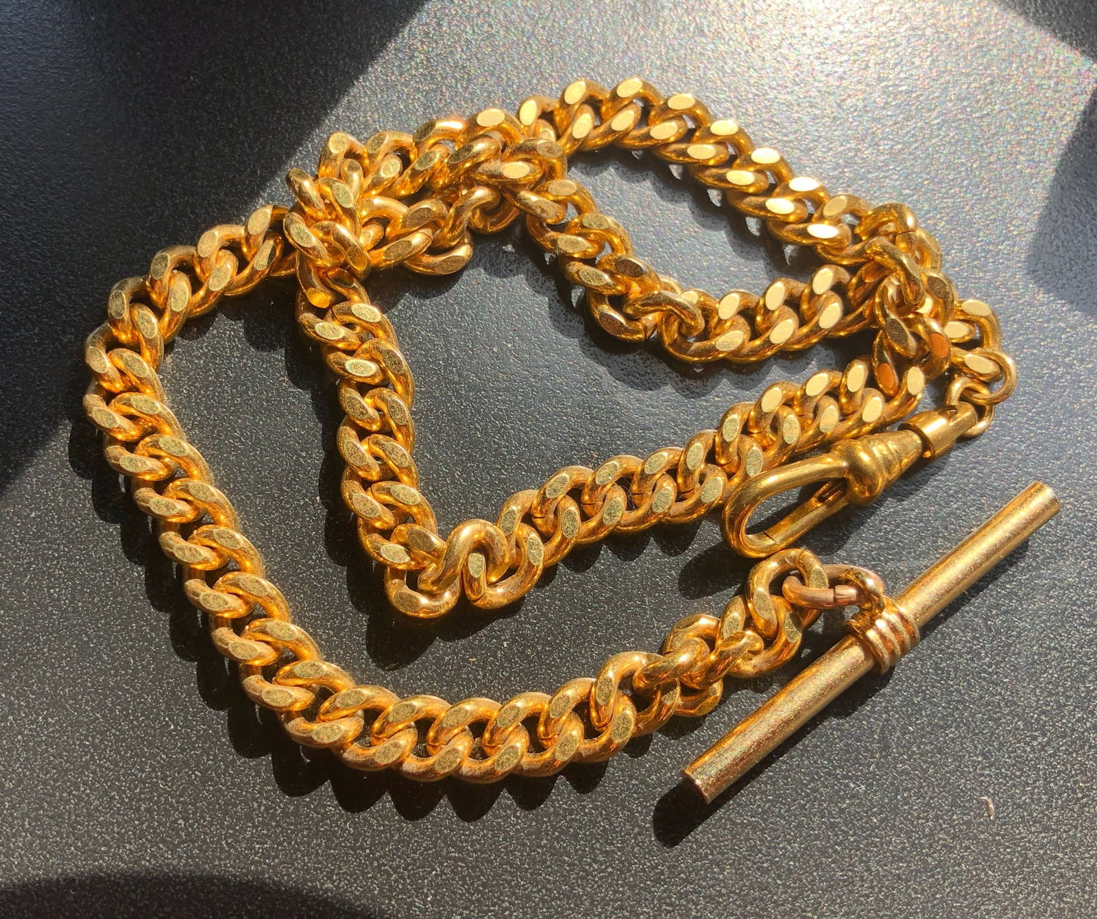 Vintage Gold Filled Watch Chain (1 of 3)