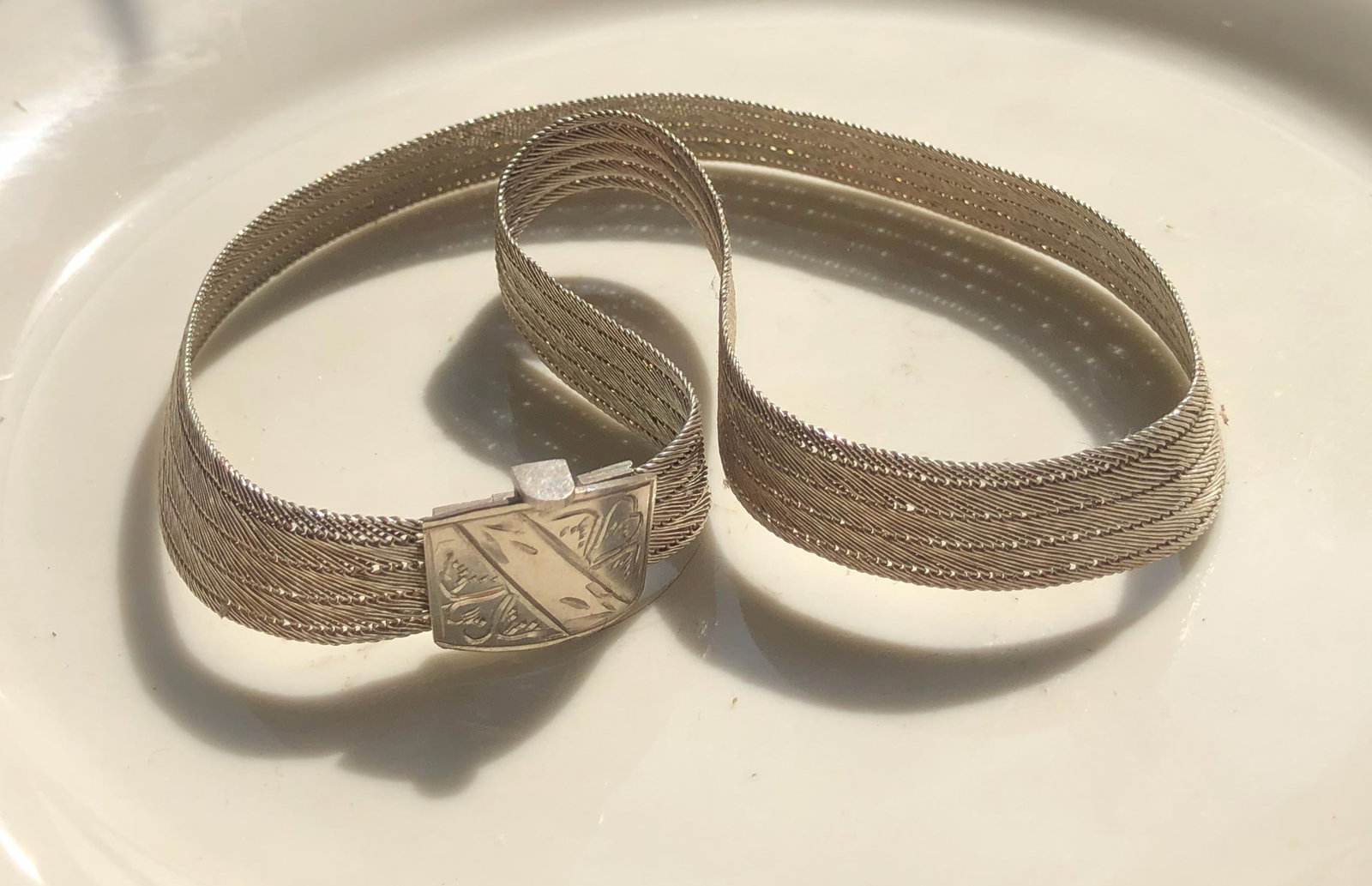 Vintage Silver Necklace: Vintage Silver Necklace, weight 24g