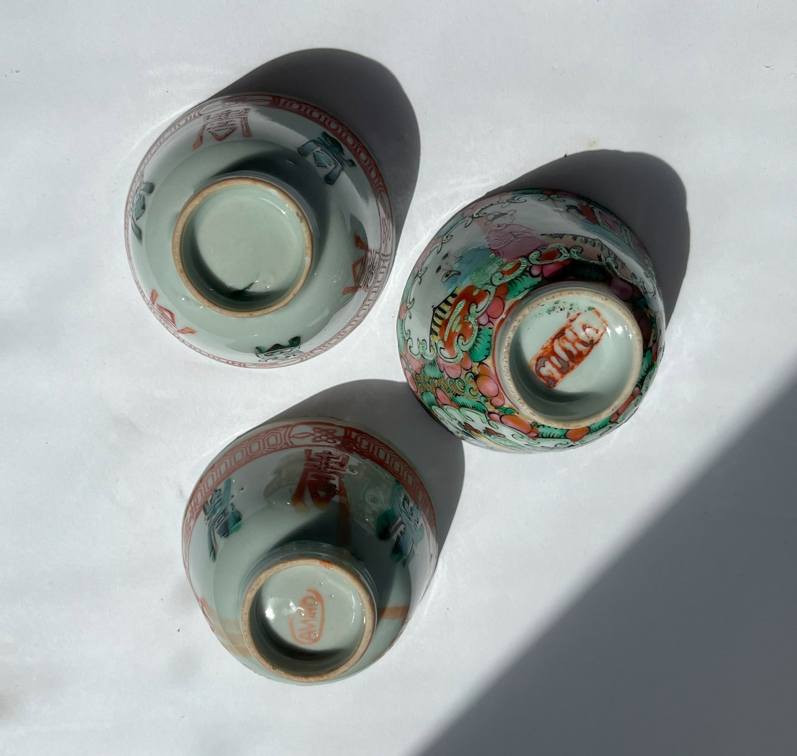 Three Antique Cups - 3