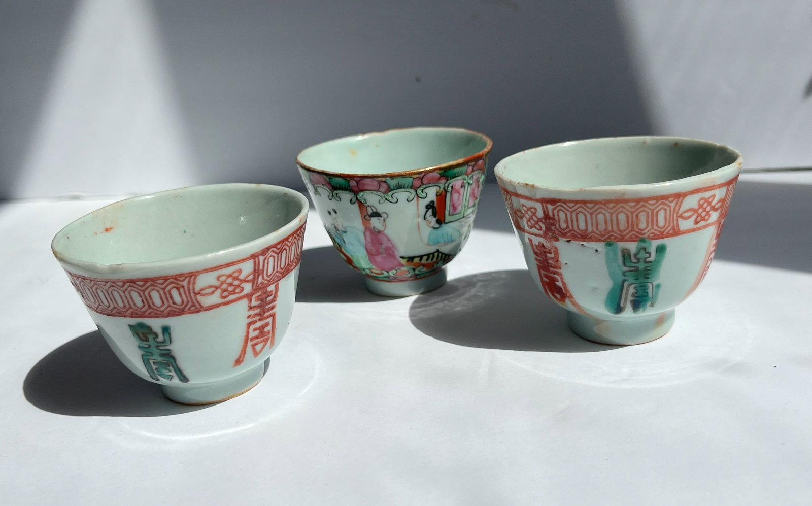 Three Antique Cups - 5