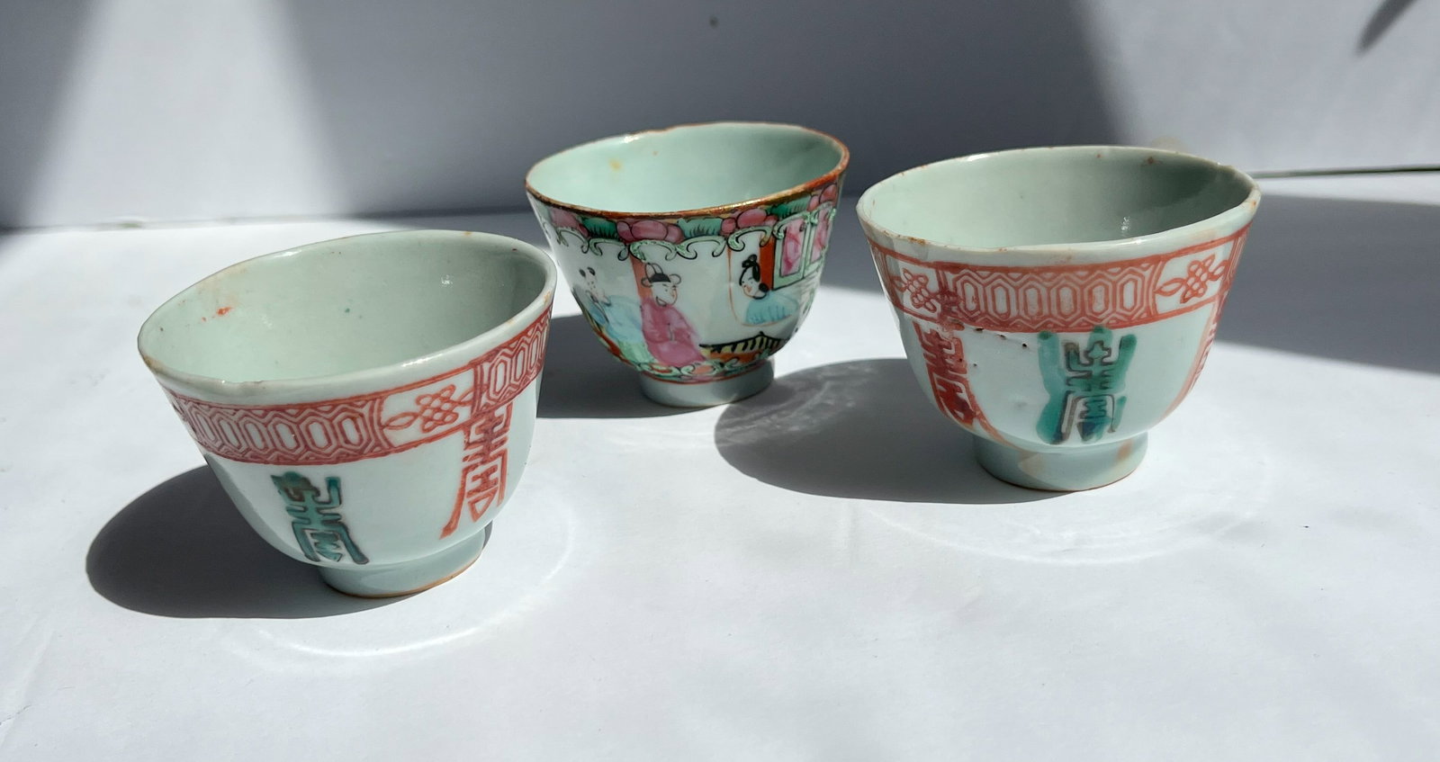 Three Antique Cups - 7