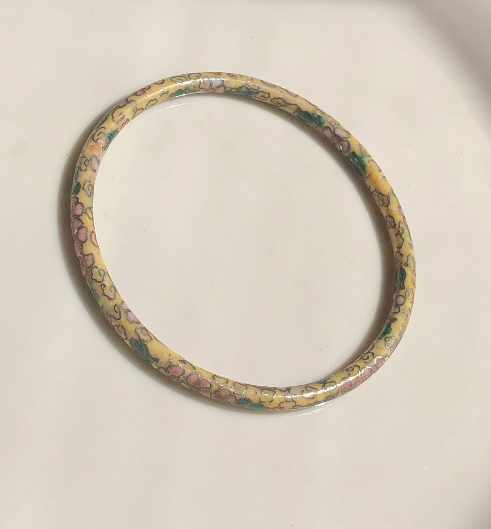 Vintage Cloisonne Bracelet: Vintage Cloisonne Bracelet