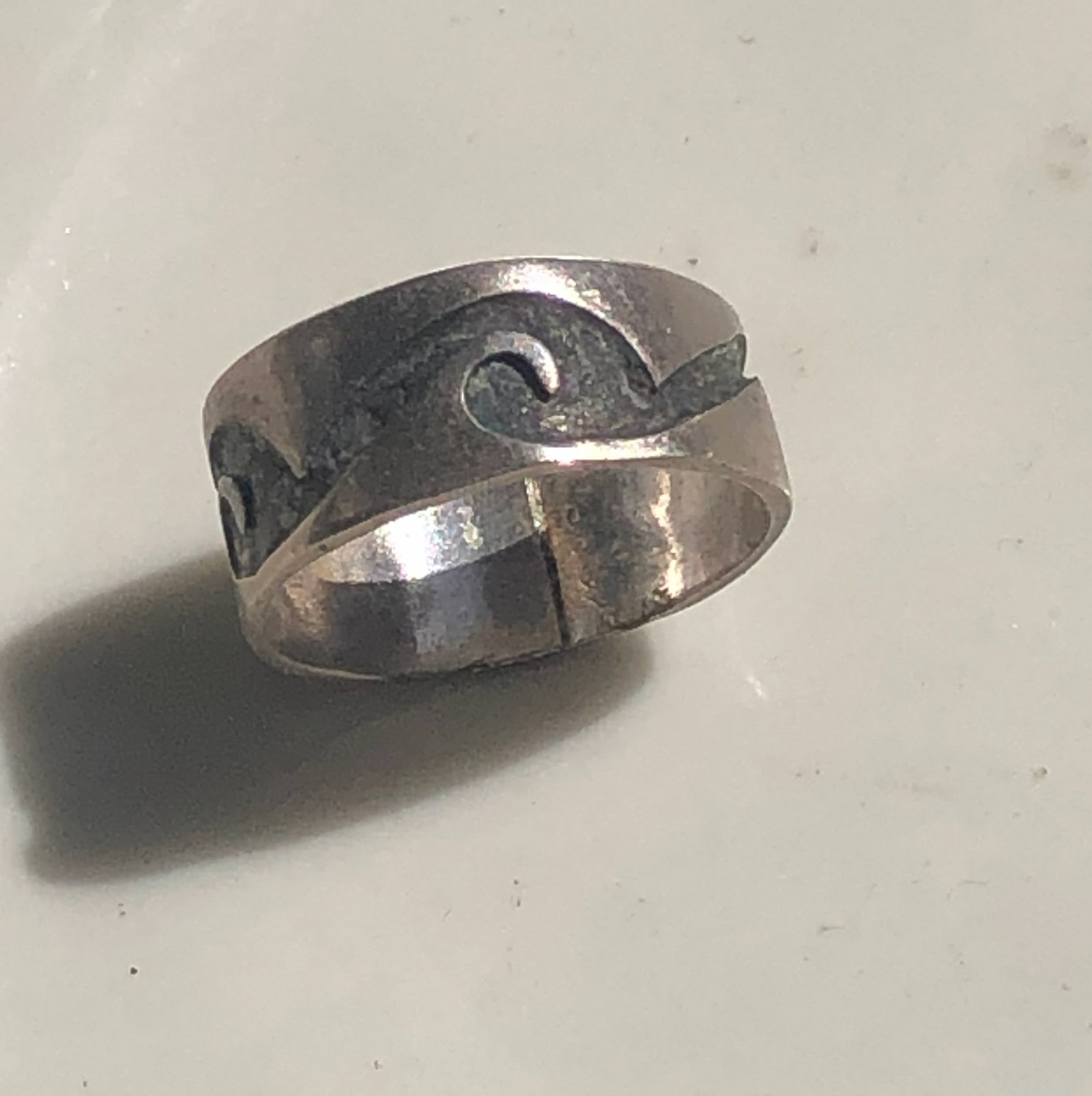 vintage silver ring: vintage silver ring, Size 6