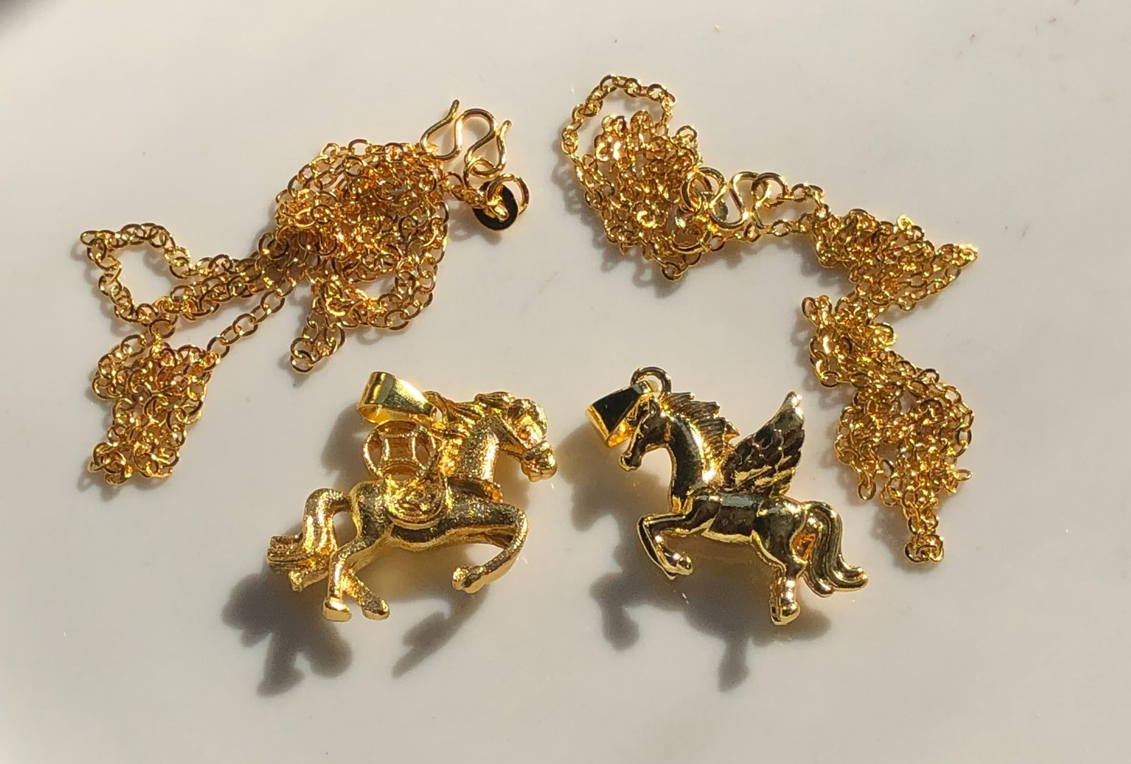 Two Horse Necklaces (1 of 1)