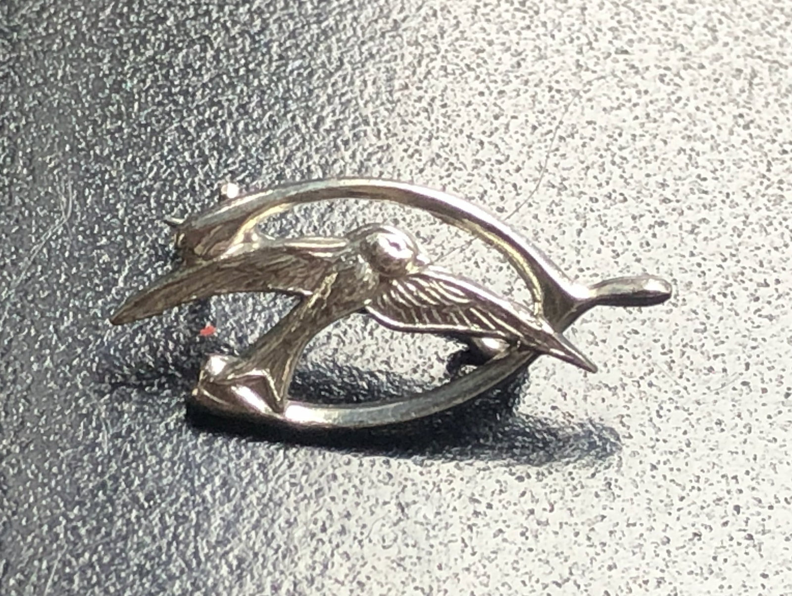 Vintage Silver Brooch Pin: Vintage Silver Brooch Pin