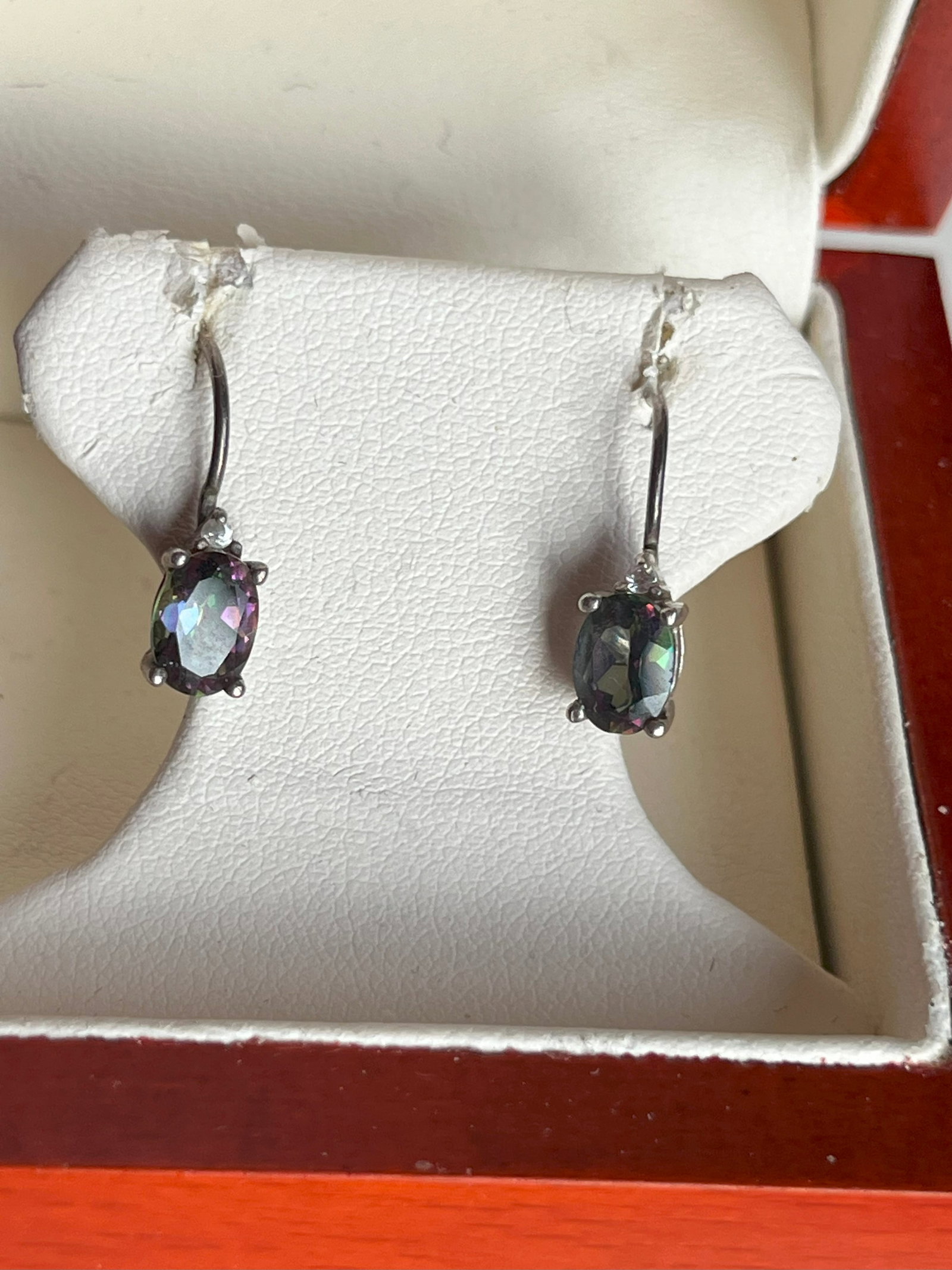 Pair of Silver Earrings: Pair of Silver Earrings