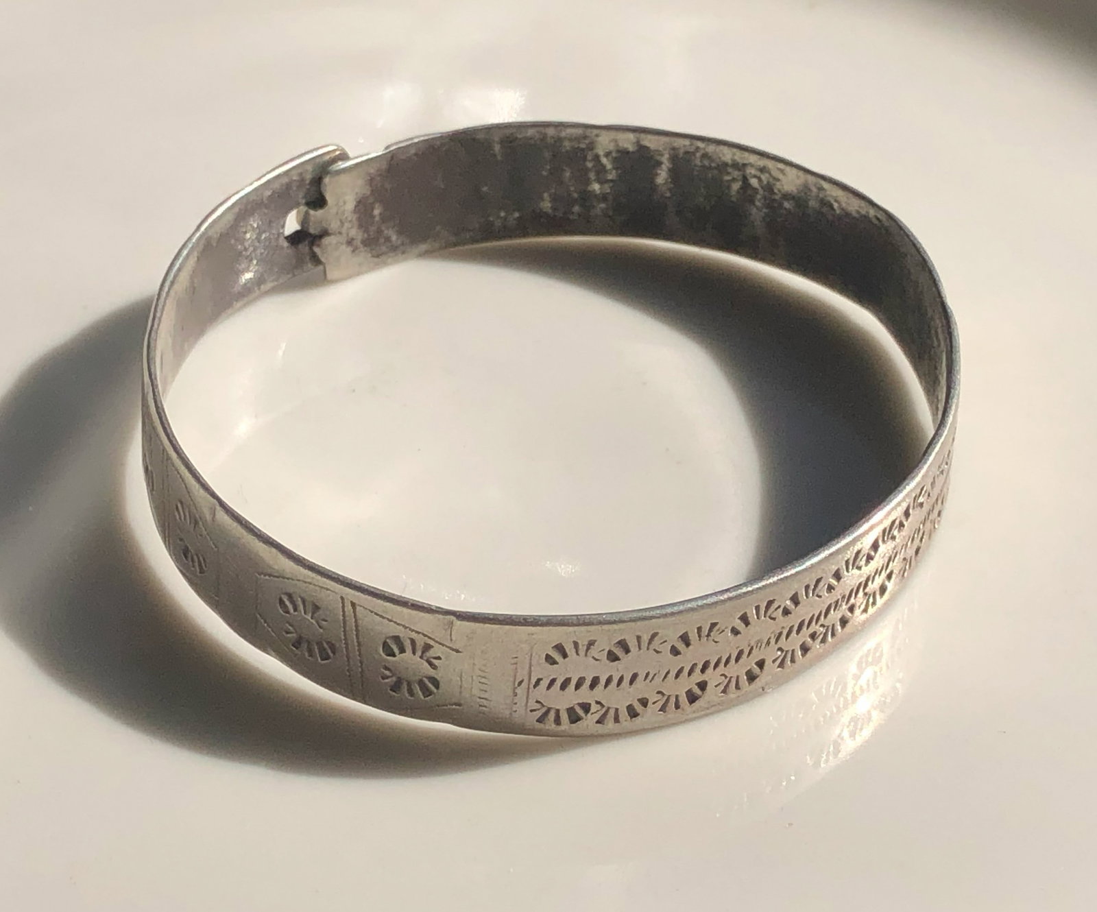 Vintage Silver Bracelet (1 of 2)