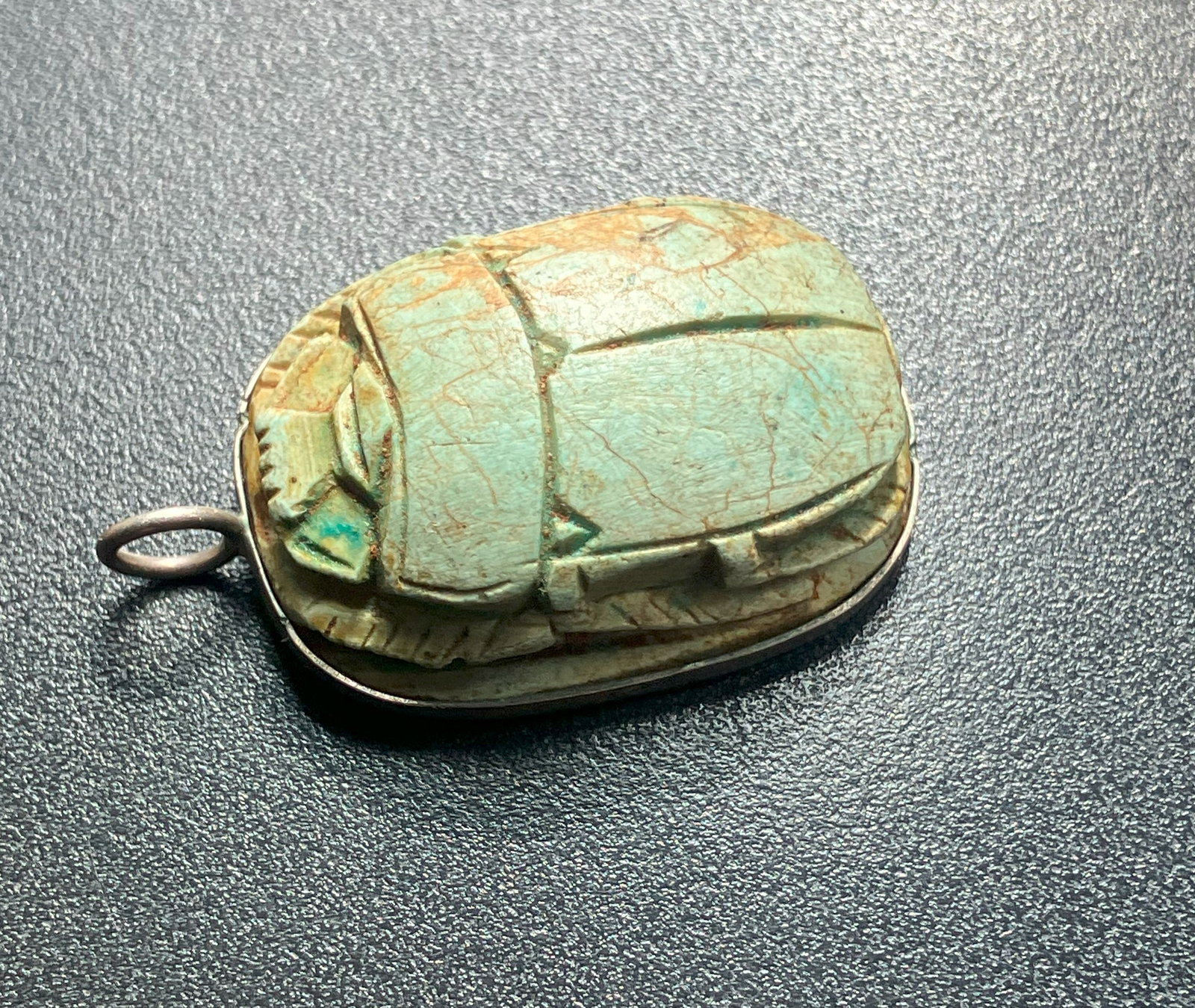 Vintage Egypt Turquoise Pendant: Vintage Egypt Turquoise Pendant