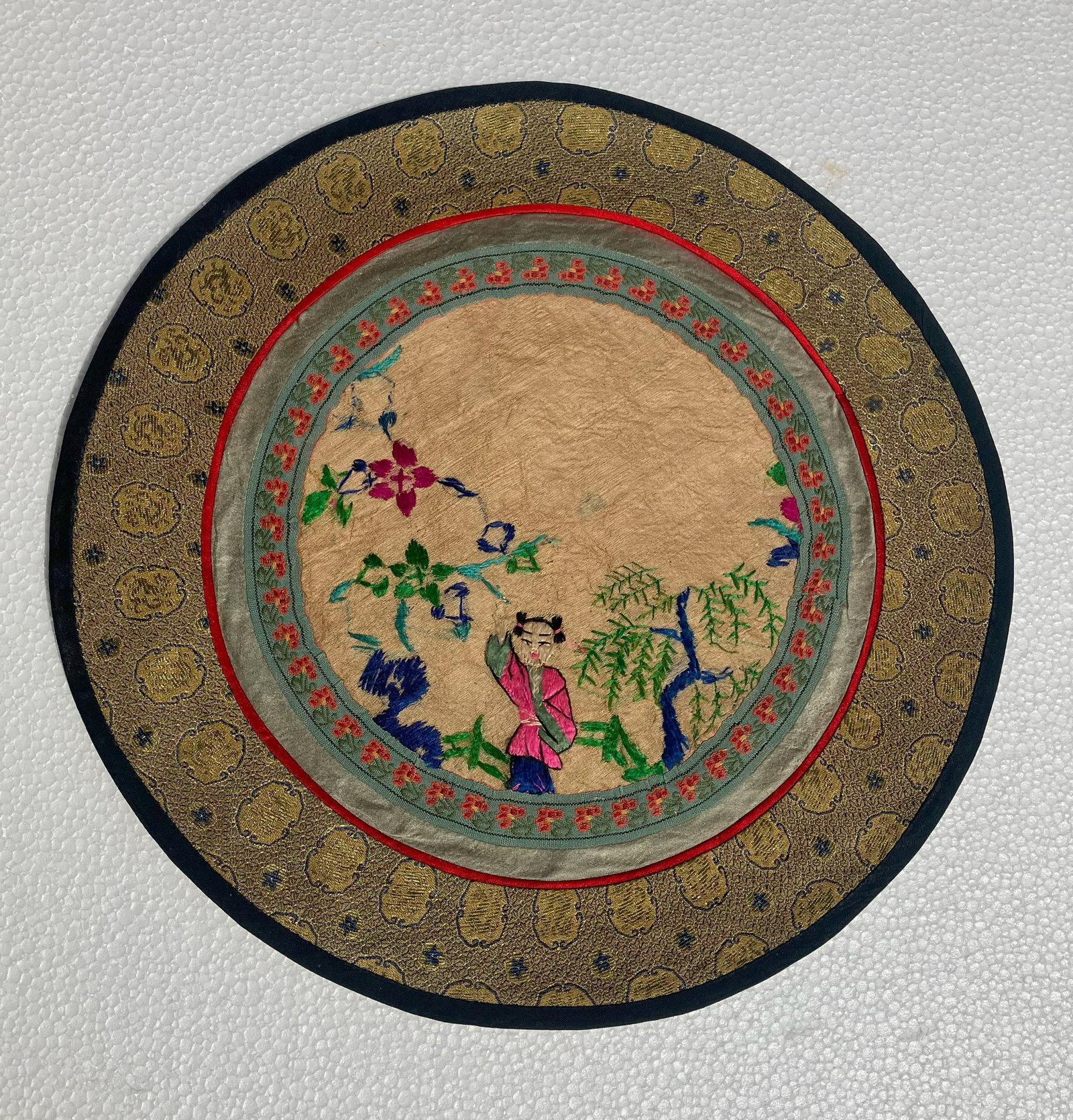 Vintage Embroidery Panel (1 of 2)
